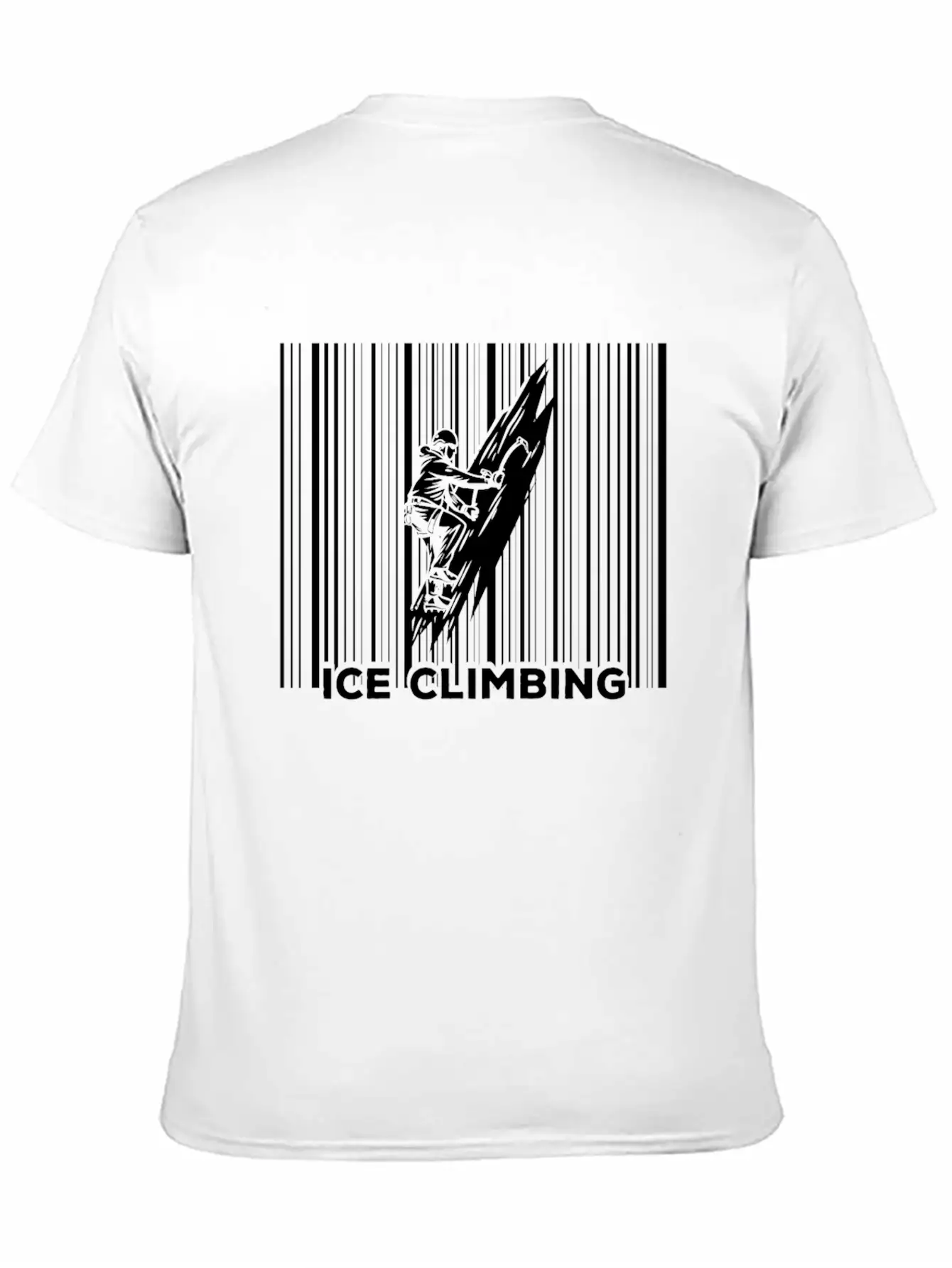 Ice Climbing Adventure Climber Lightweight Cotton T-Shirt – Daily Comfort Graphic Shirt