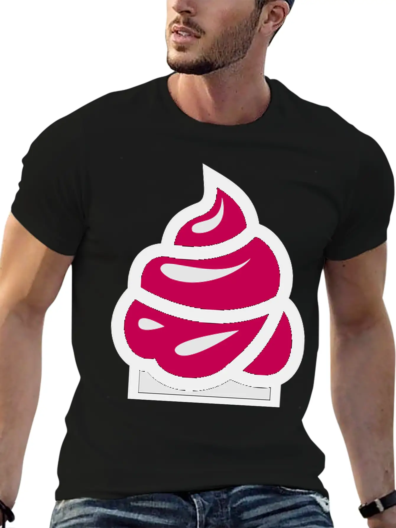 Ice Cream Stylish Everyday T-Shirt – Unisex Basic Cotton Tee