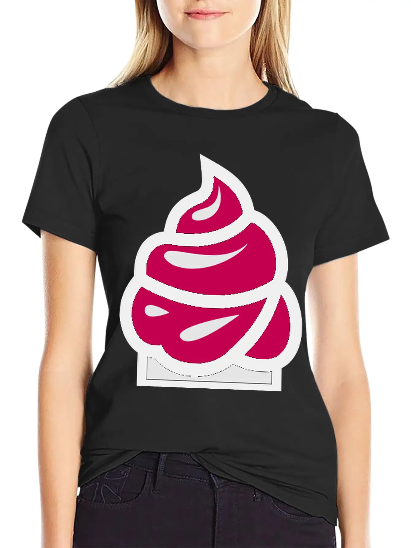 Ice Cream Stylish Everyday T-Shirt – Unisex Basic Cotton Tee