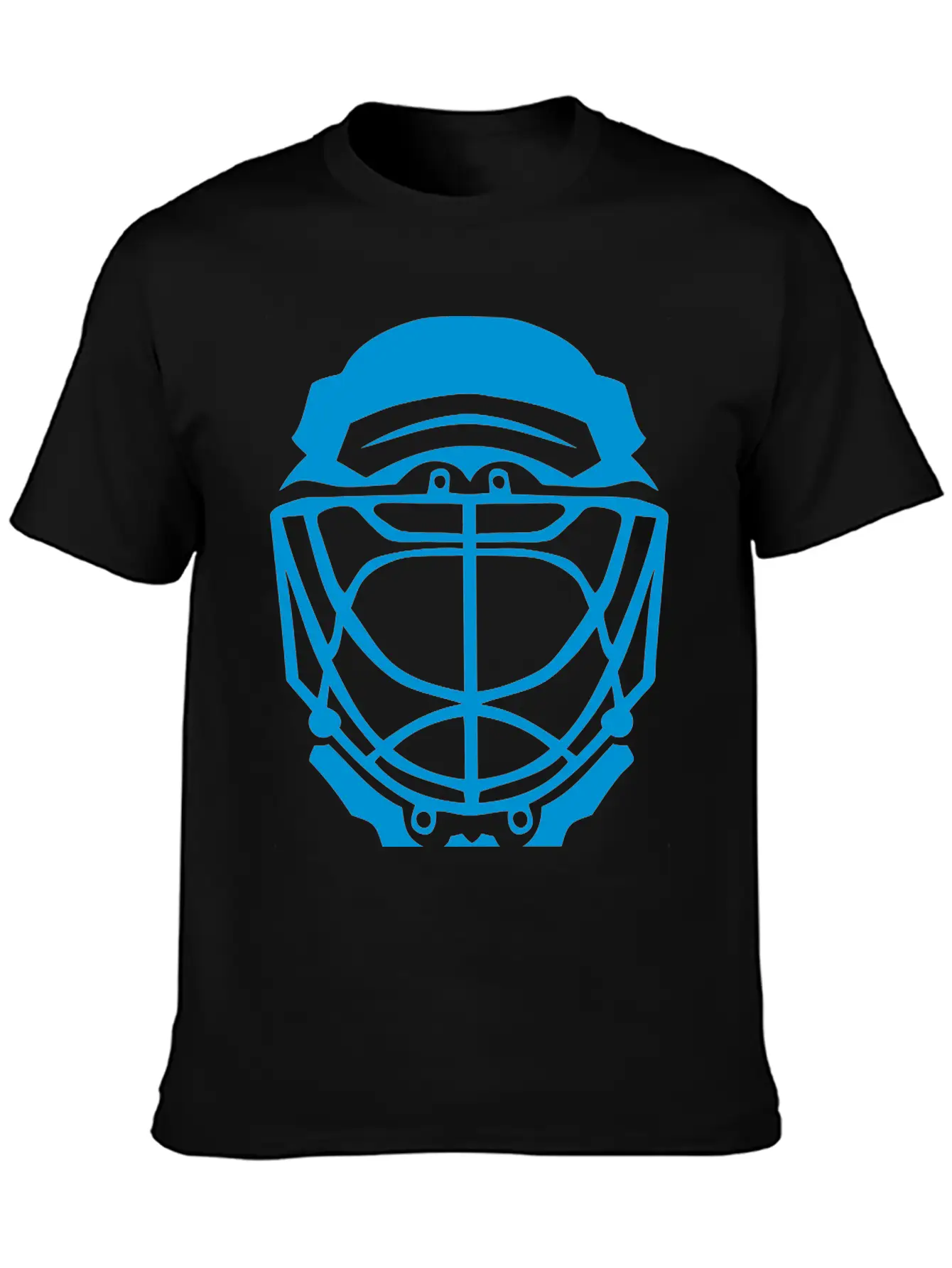 Ice Hockey Goalkeeper Helmet Ice 8 Stylish Everyday T-Shirt – Unisex Basic Cotton Tee