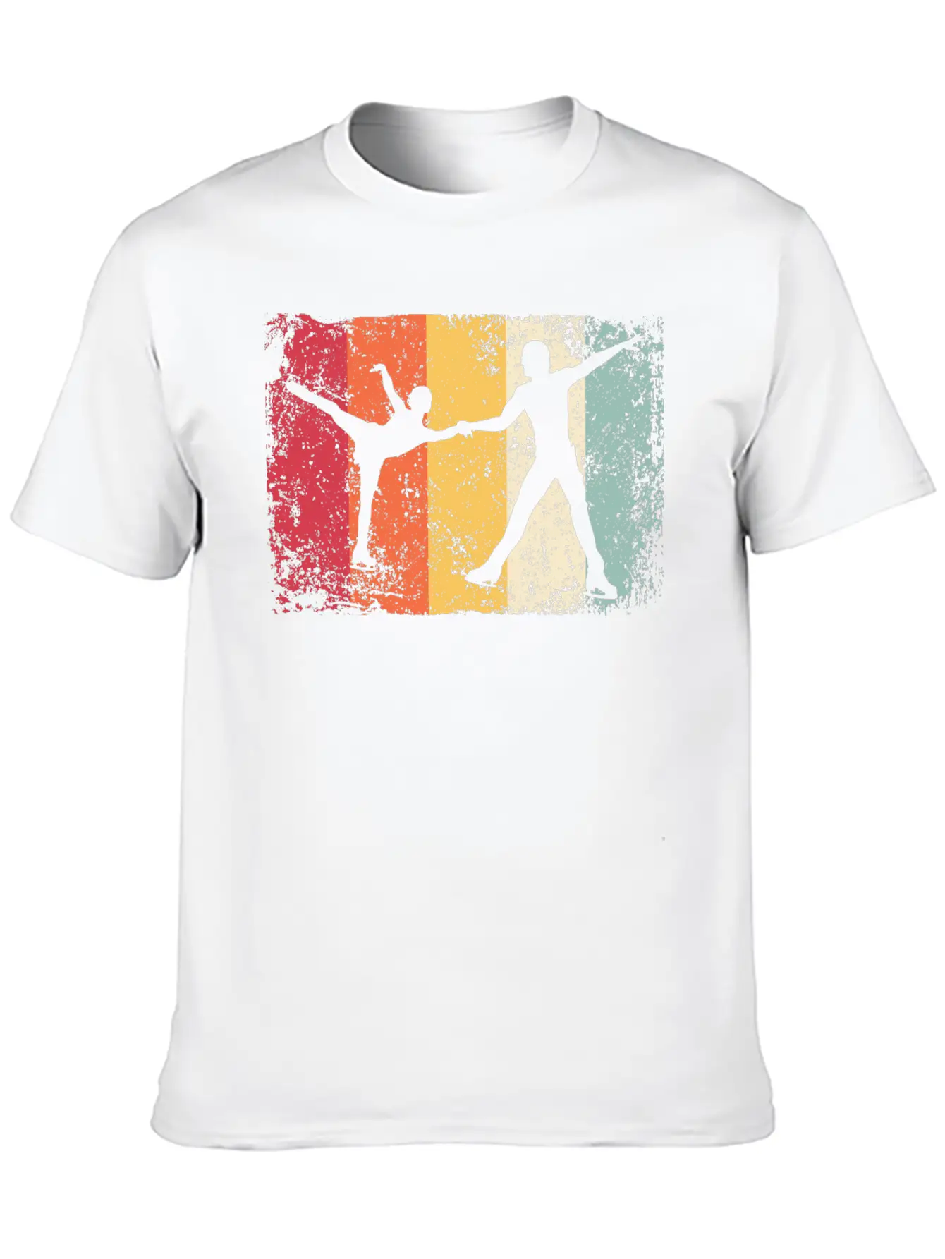 Ice Skater Figure Skating Ice Skating Basic Graphic T-Shirt – Daily Comfort In Soft Cotton