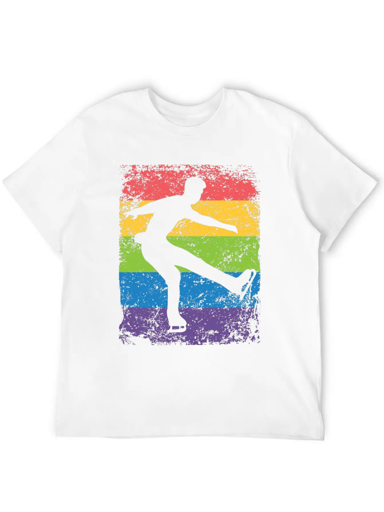 Ice Skater Figure Skating Ice Skating Stylish Everyday T-Shirt – Unisex Basic Cotton Tee