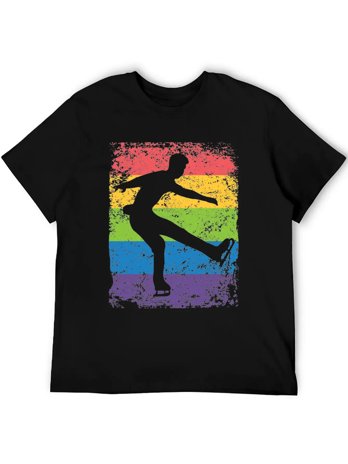 Ice Skater Figure Skating Ice Skating Stylish Everyday T-Shirt – Unisex Basic Cotton Tee