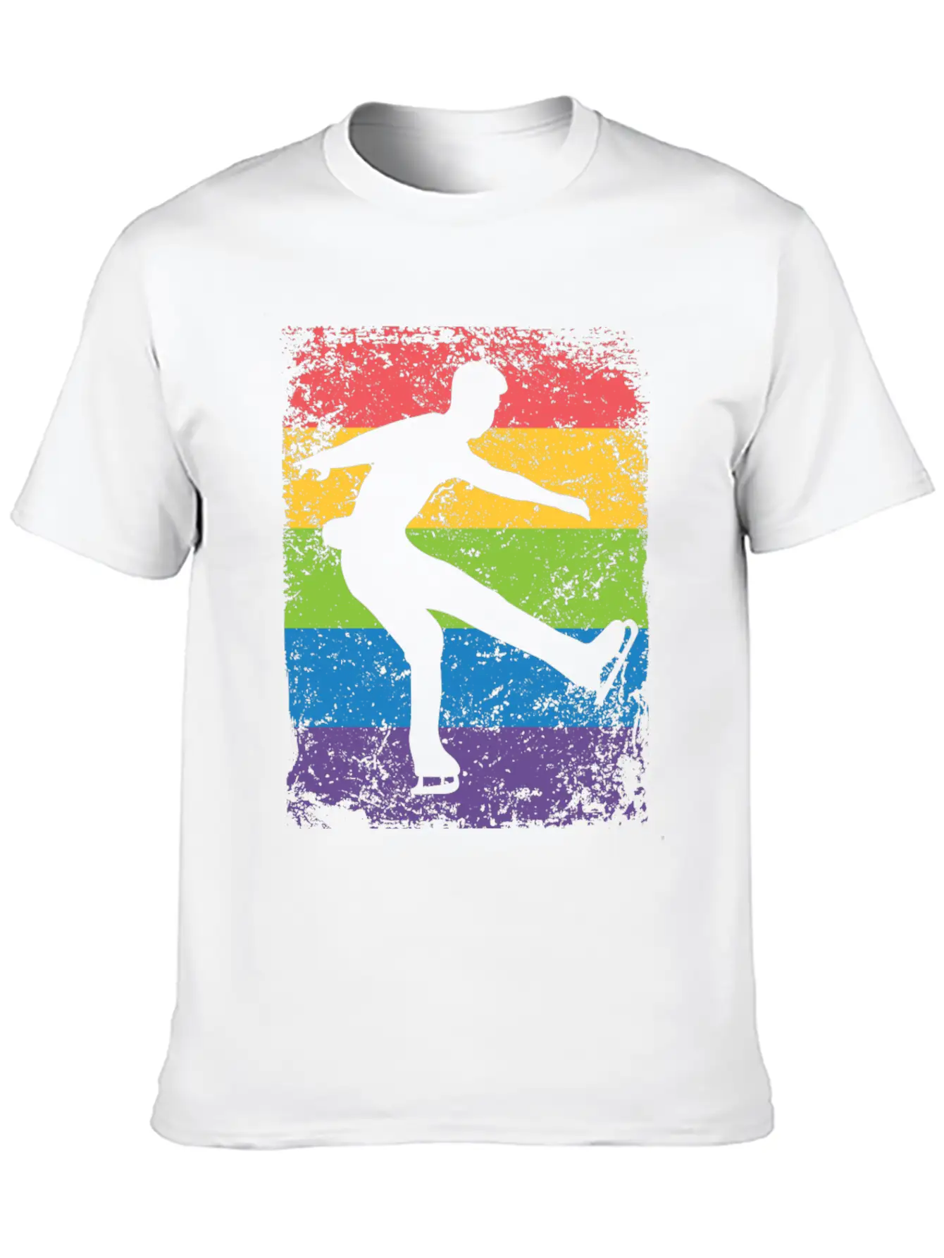 Ice Skater Figure Skating Ice Skating Stylish Everyday T-Shirt – Unisex Basic Cotton Tee