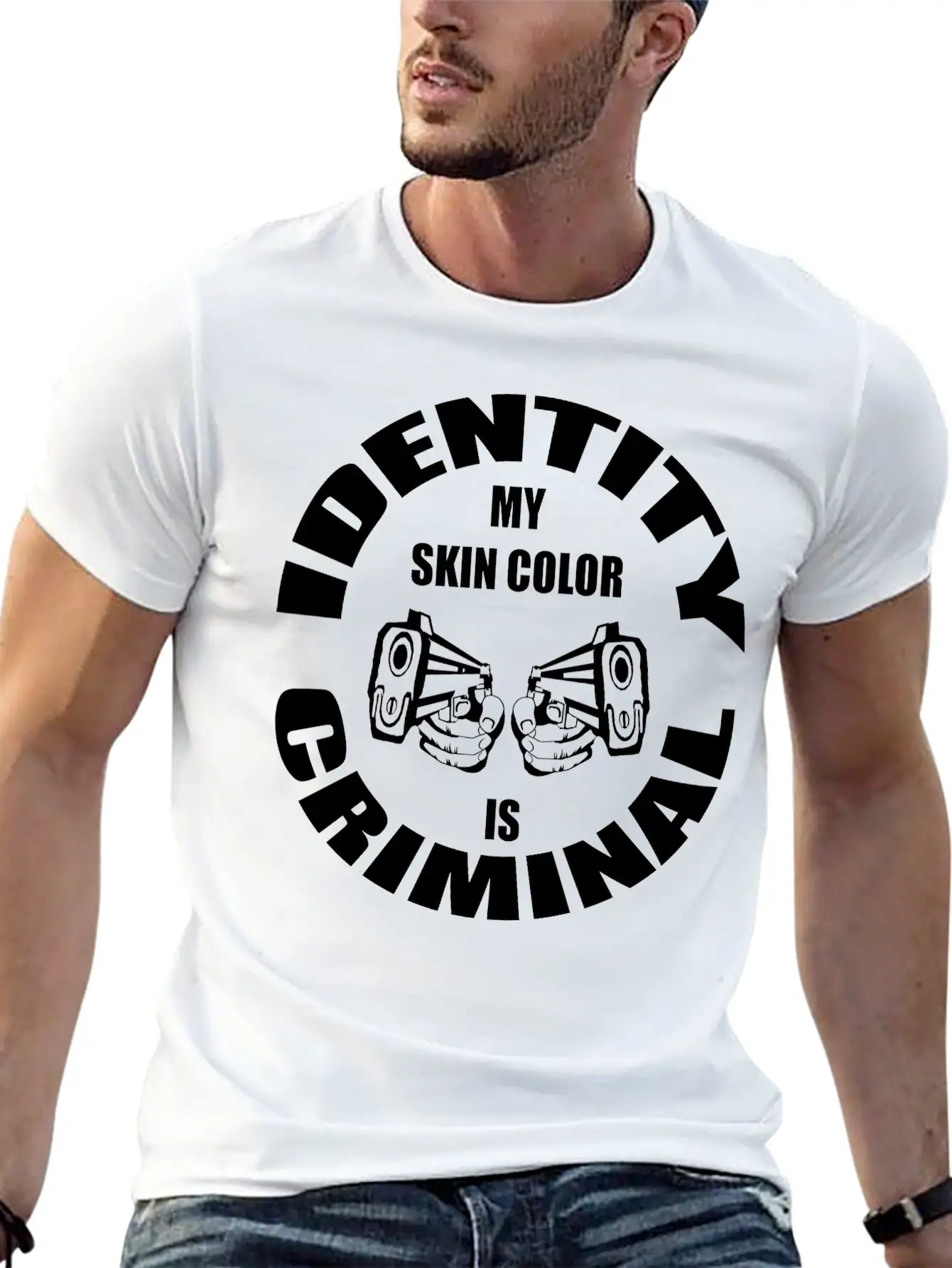 Identity Criminal Basic Graphic T-Shirt – Daily Comfort In Soft Cotton