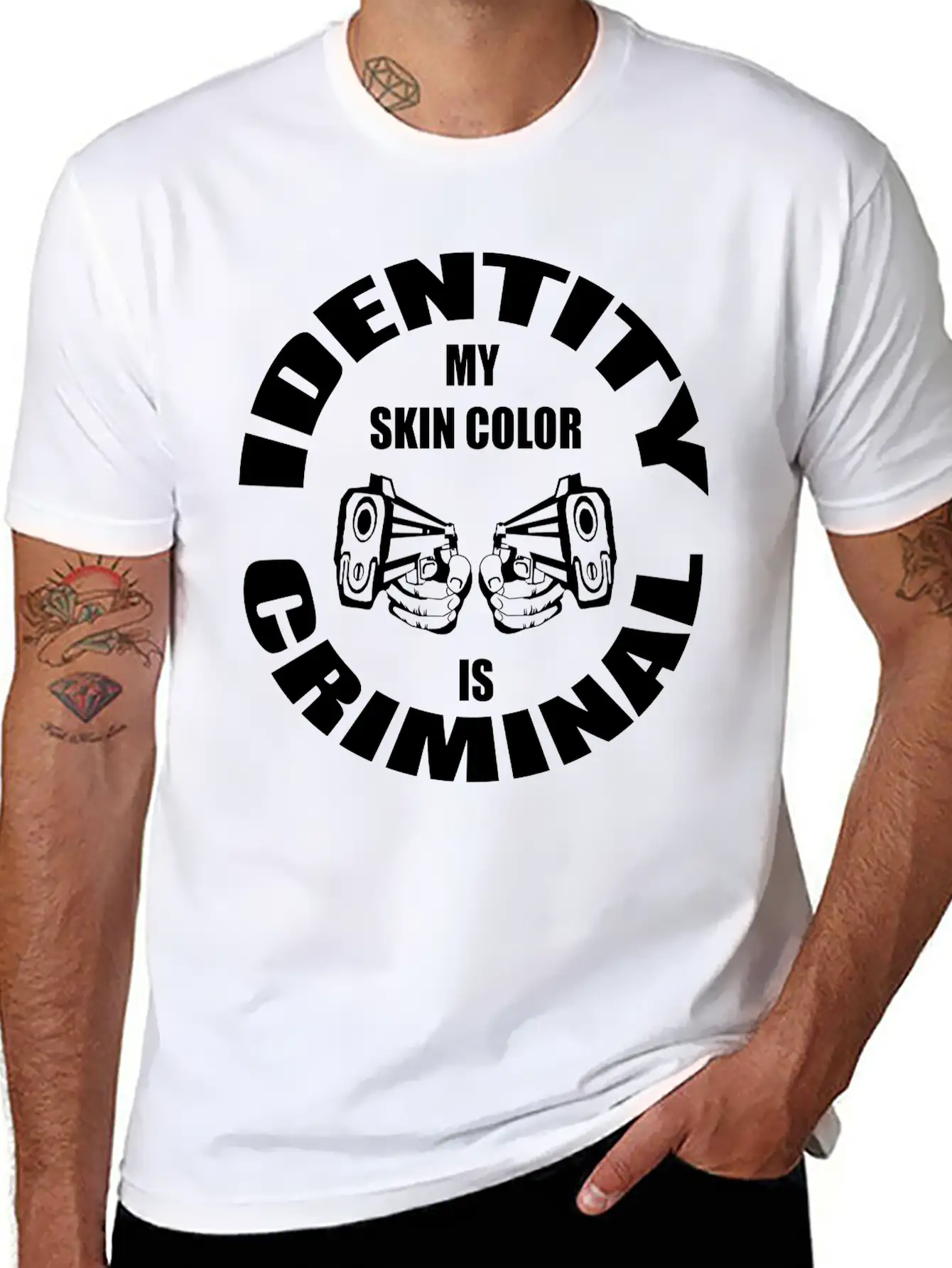 Identity Criminal Basic Graphic T-Shirt – Daily Comfort In Soft Cotton