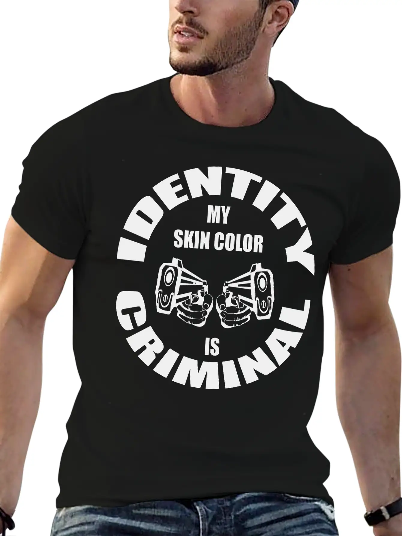 Identity Criminal Basic Graphic T-Shirt – Daily Comfort In Soft Cotton