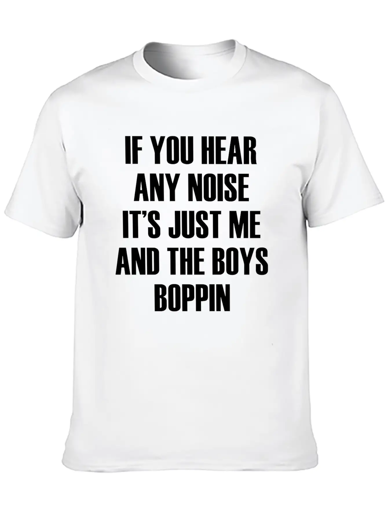 If You Hear Any Noise Stylish Everyday T-Shirt – Unisex Basic Cotton Tee
