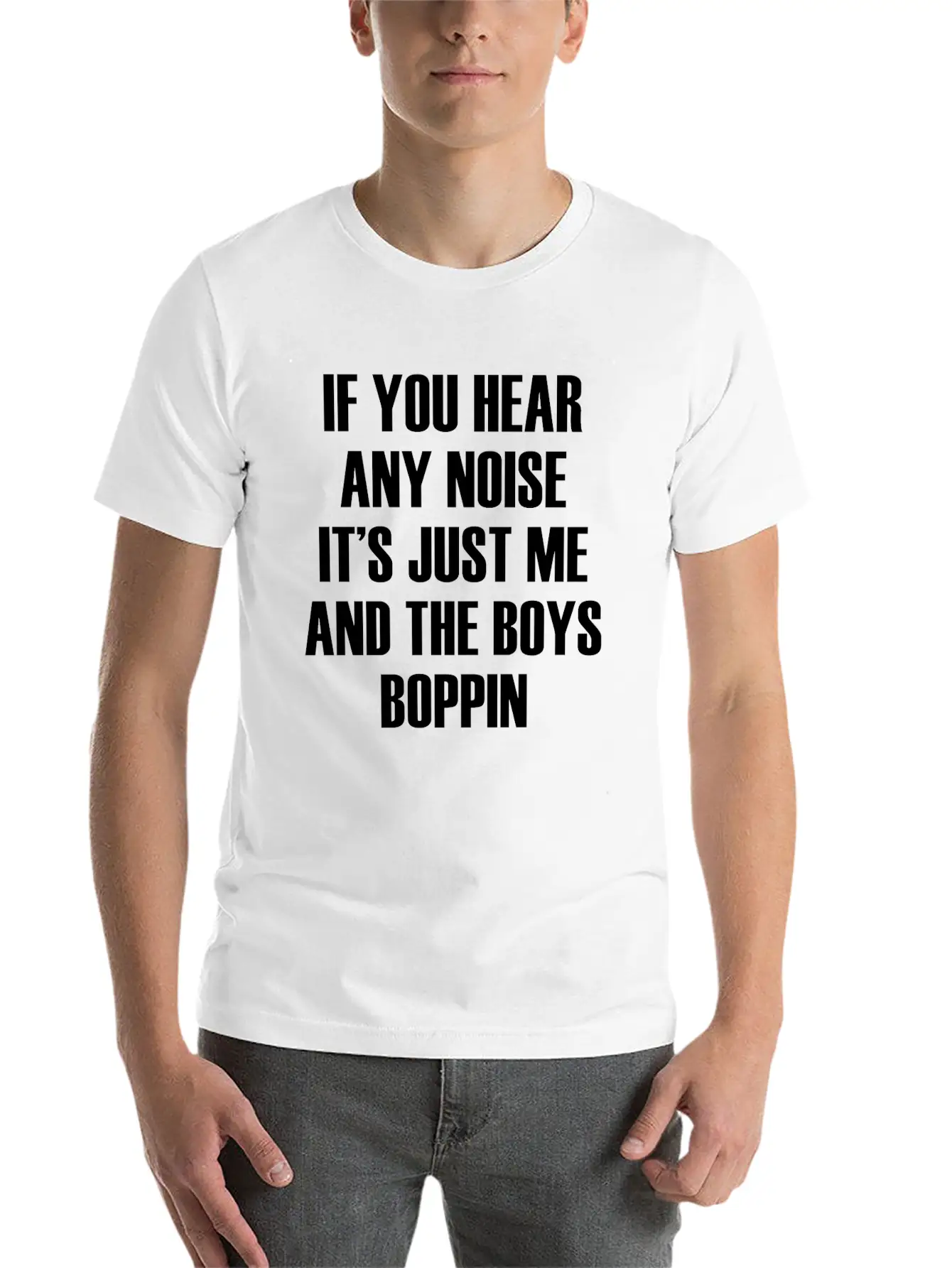 If You Hear Any Noise Stylish Everyday T-Shirt – Unisex Basic Cotton Tee