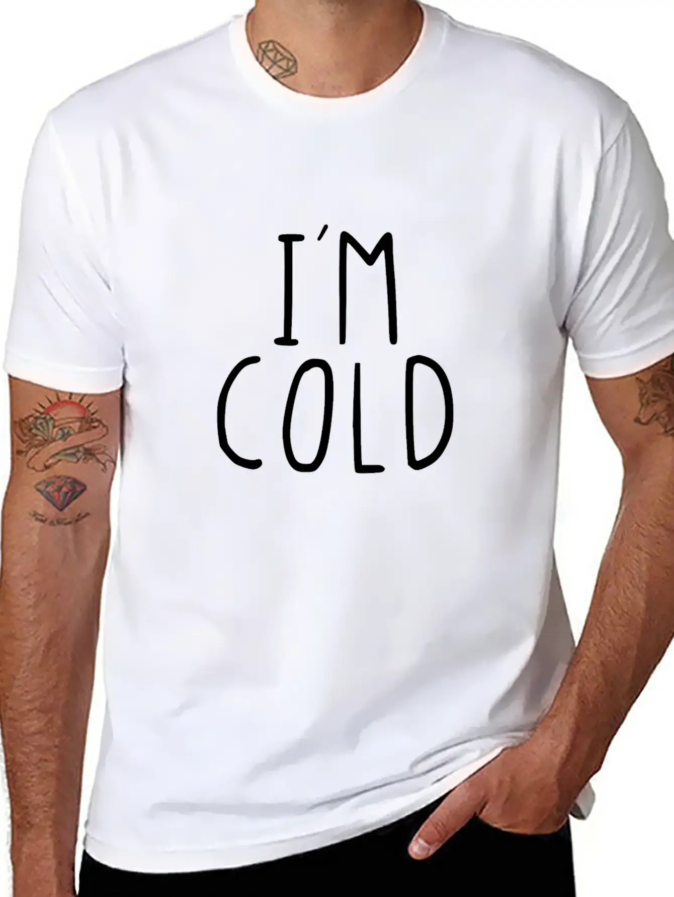 I´m Cold Relaxed Everyday Tee – Lightweight And Durable Cotton