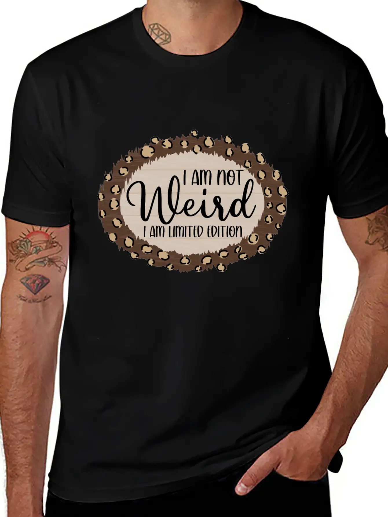 I'm Not Weird I'm Limited Edition Funny Quote Stylish Everyday T-Shirt – Unisex Basic Cotton Tee