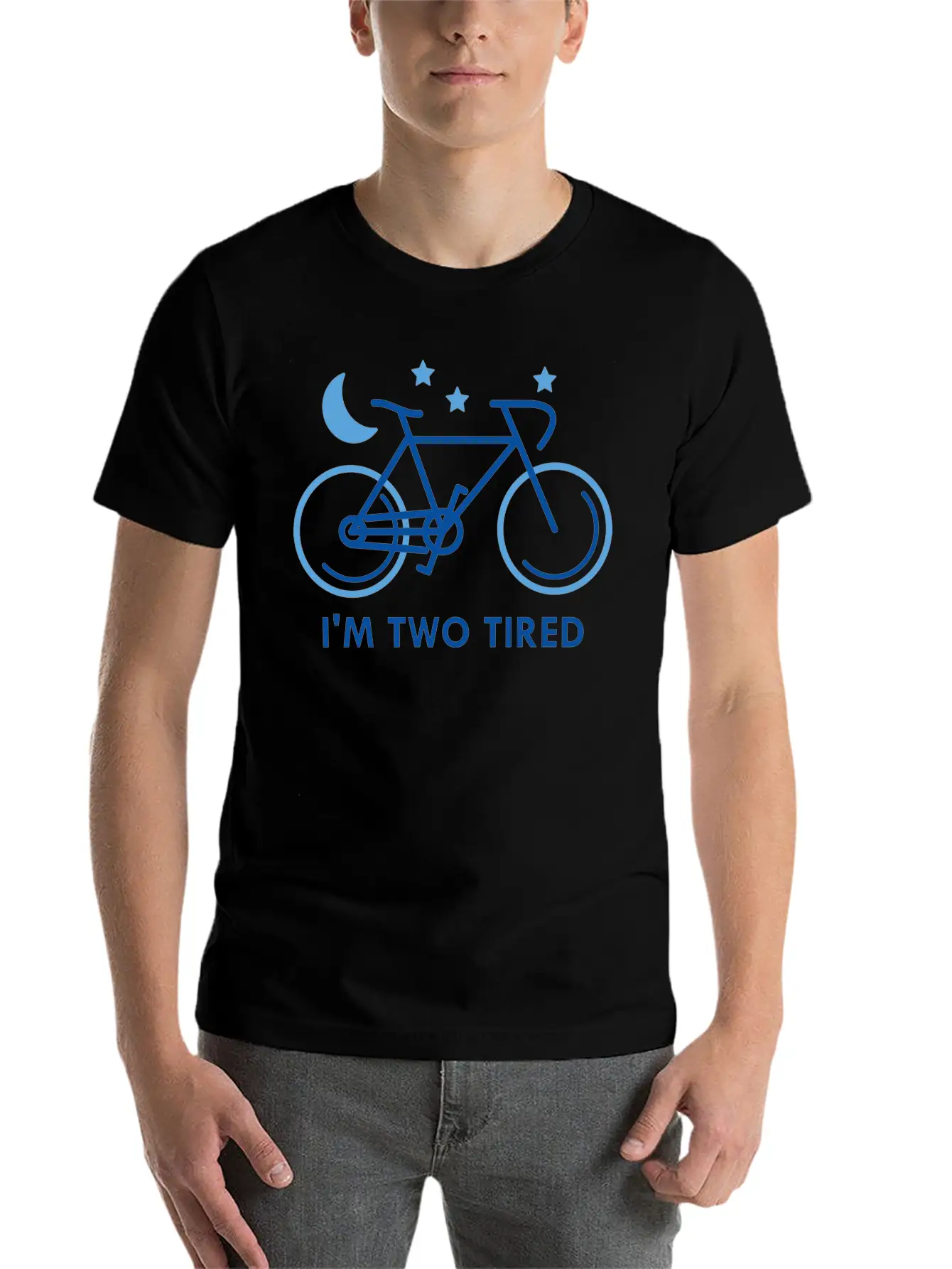 I'm Two Tired Stylish Everyday T-Shirt – Unisex Basic Cotton Tee