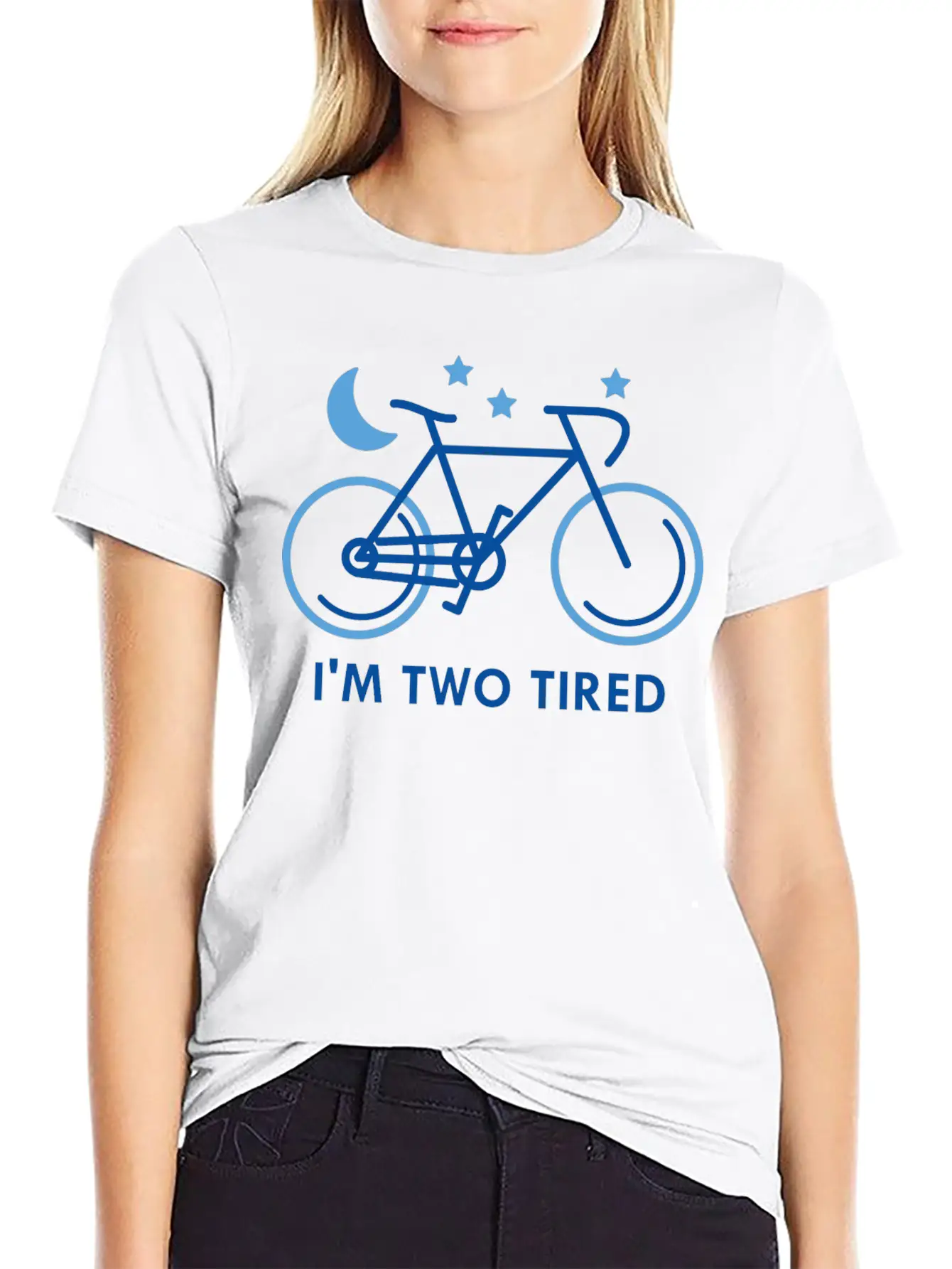 I'm Two Tired Stylish Everyday T-Shirt – Unisex Basic Cotton Tee