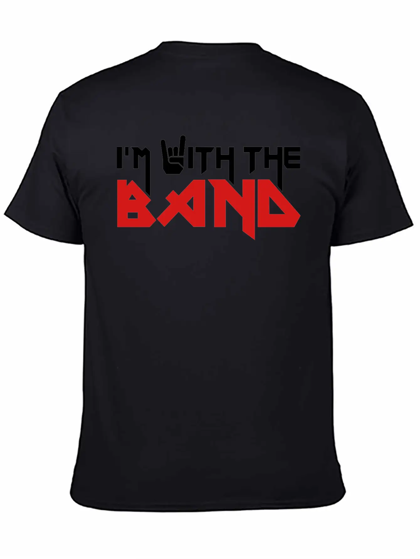 I'm With The Band Stylish Everyday T-Shirt – Unisex Basic Cotton Tee