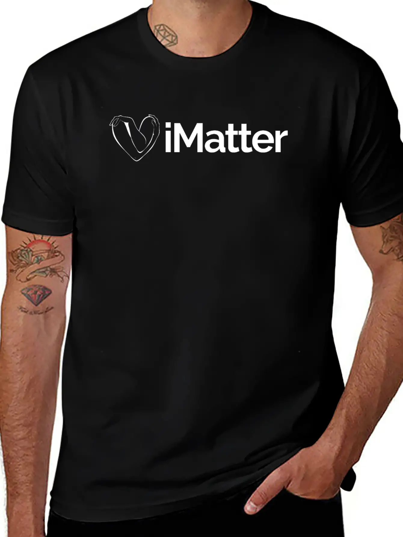 IMatter WSS Unisex Casual T-Shirt – Clean Design For Daily Comfort