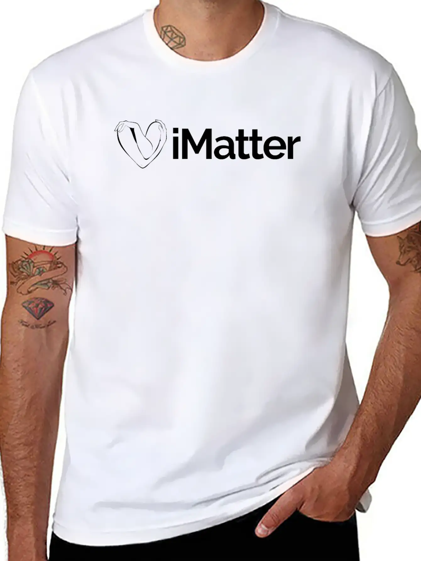 IMatter WSS Unisex Casual T-Shirt – Clean Design For Daily Comfort