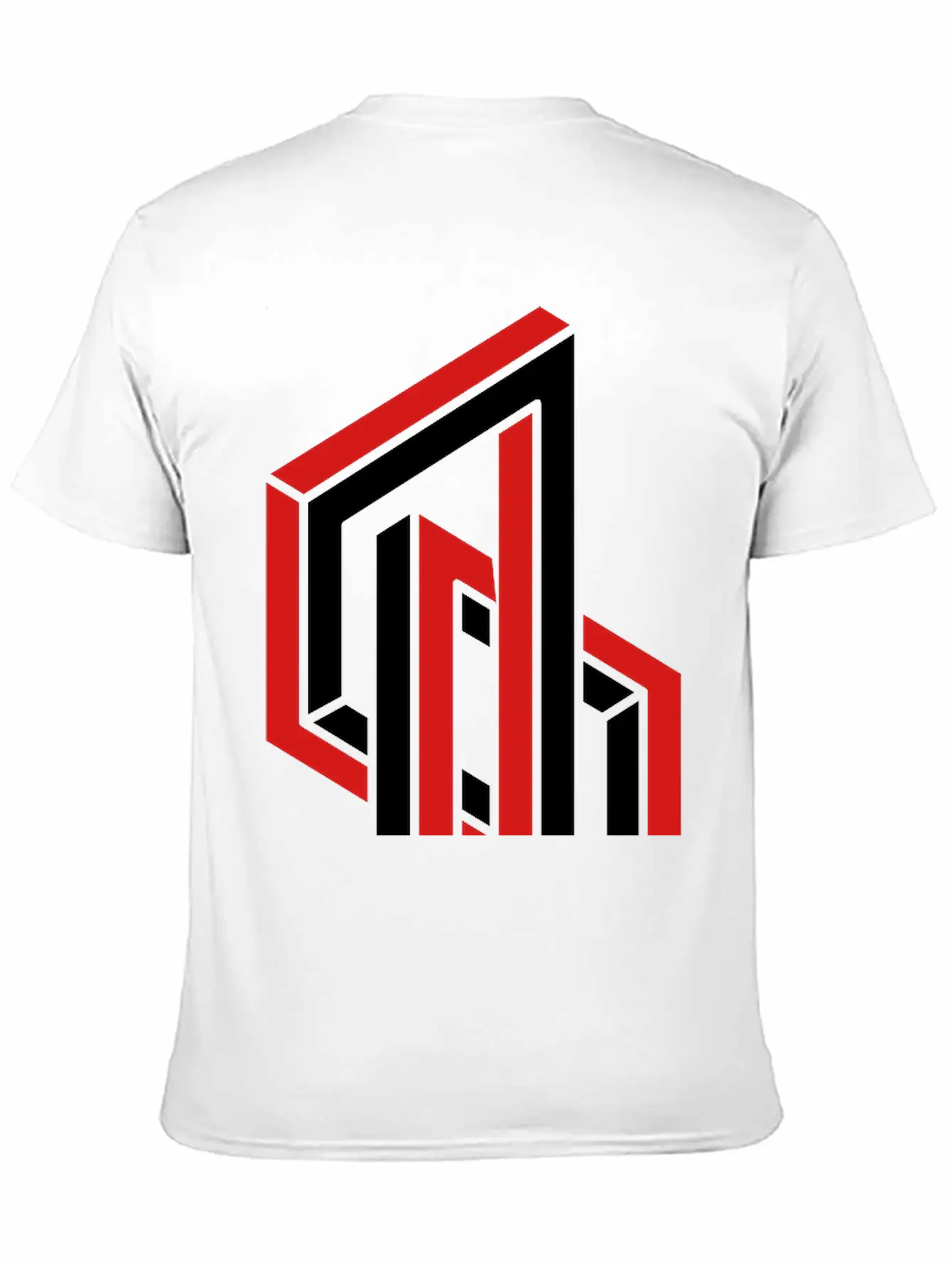 Impossible Figures 01A Basic Graphic T-Shirt – Daily Comfort In Soft Cotton