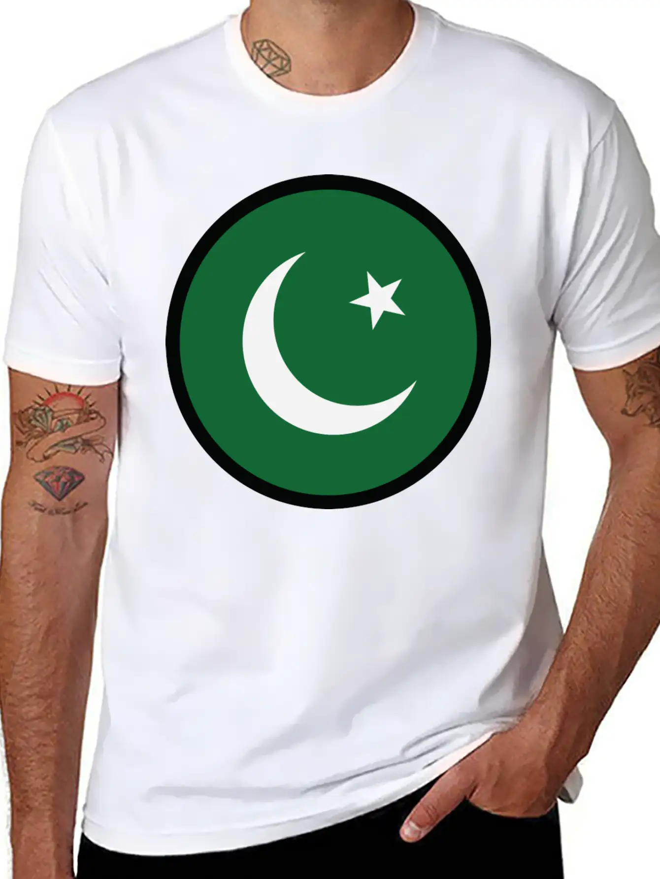 In Sign Of Pakistan Stylish Everyday T-Shirt – Unisex Basic Cotton Tee