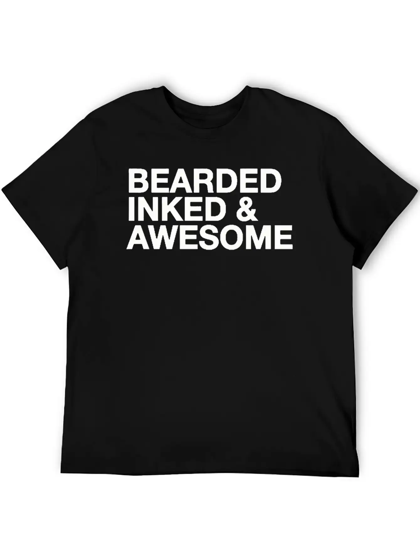 Inked Awesome Stylish Everyday T-Shirt – Unisex Basic Cotton Tee