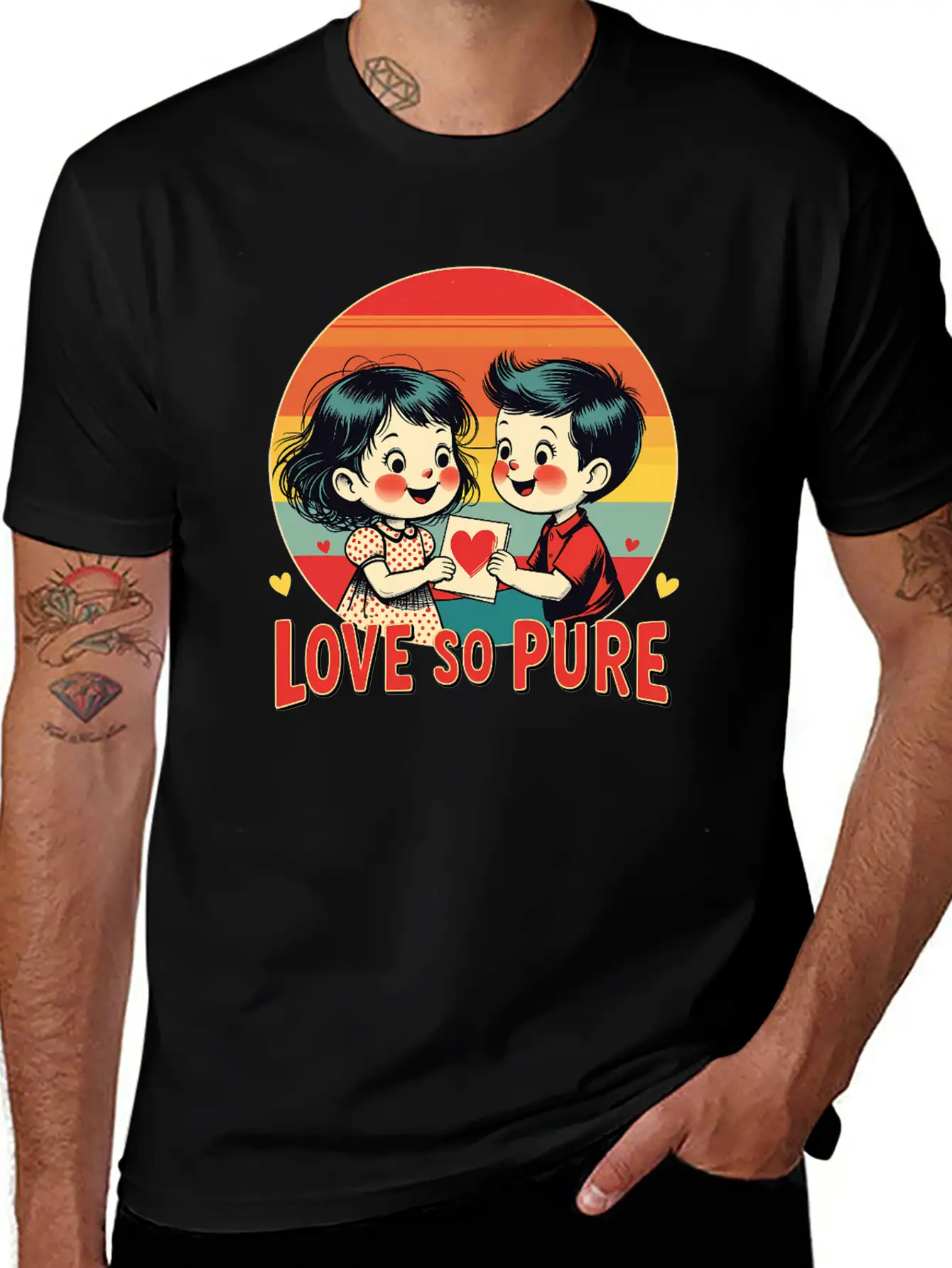 Innocent Love So Pure Unisex Casual T-Shirt – Clean Design For Daily Comfort