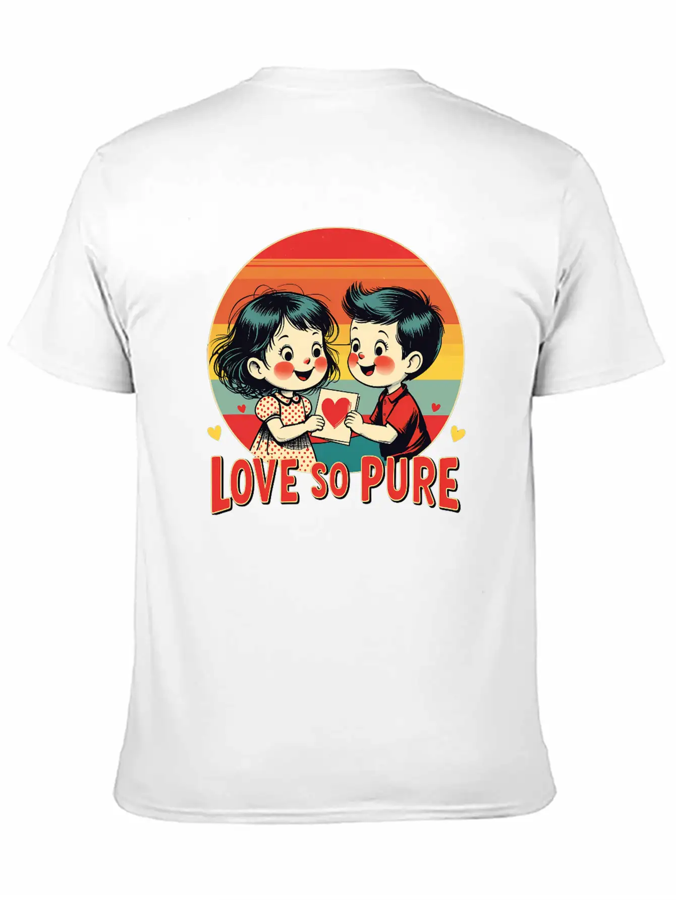 Innocent Love So Pure Unisex Casual T-Shirt – Clean Design For Daily Comfort