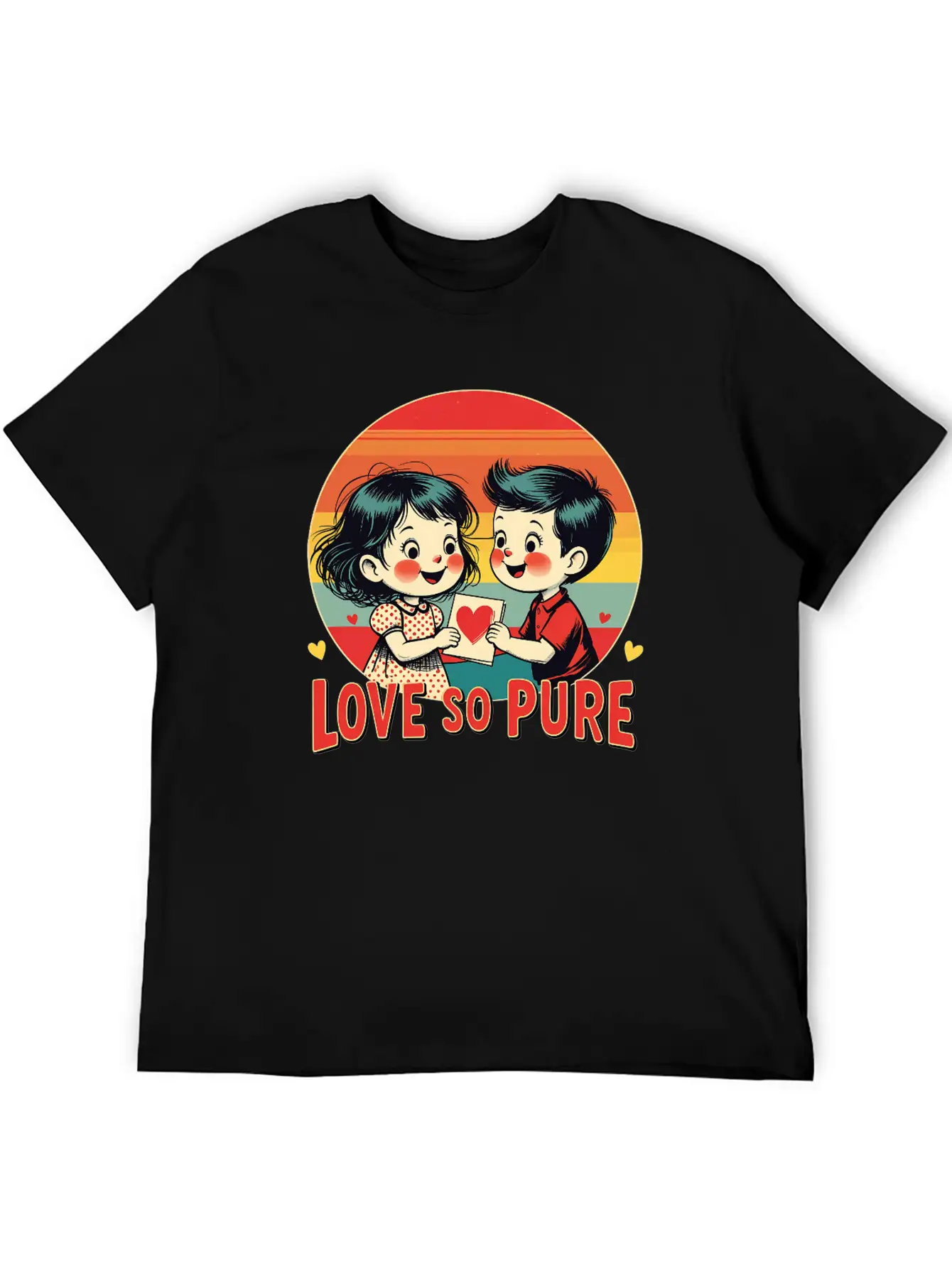 Innocent Love So Pure Unisex Casual T-Shirt – Clean Design For Daily Comfort