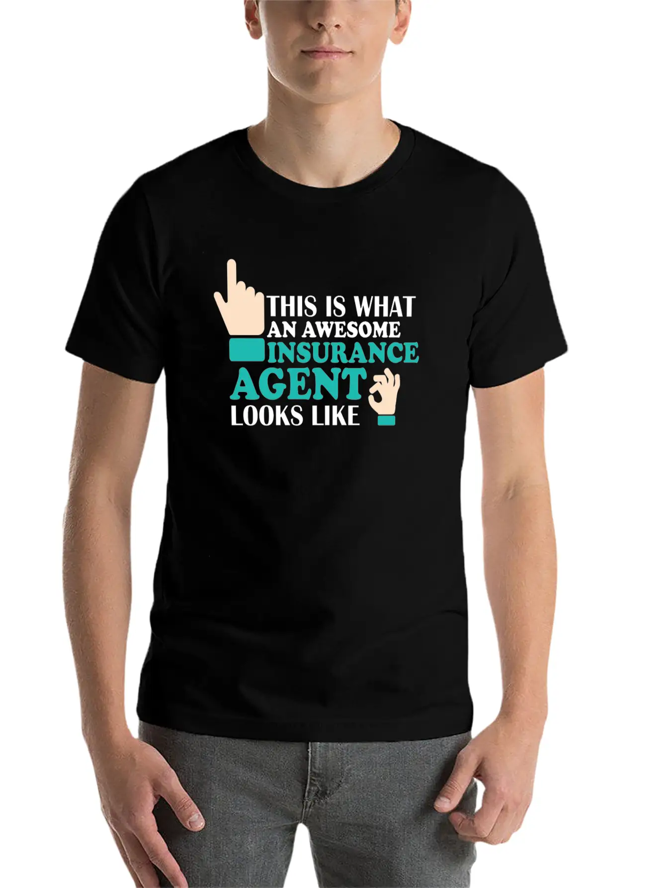 Insurance Agent - This Is What An Awesome Insuranc Stylish Everyday T-Shirt – Unisex Basic Cotton Tee