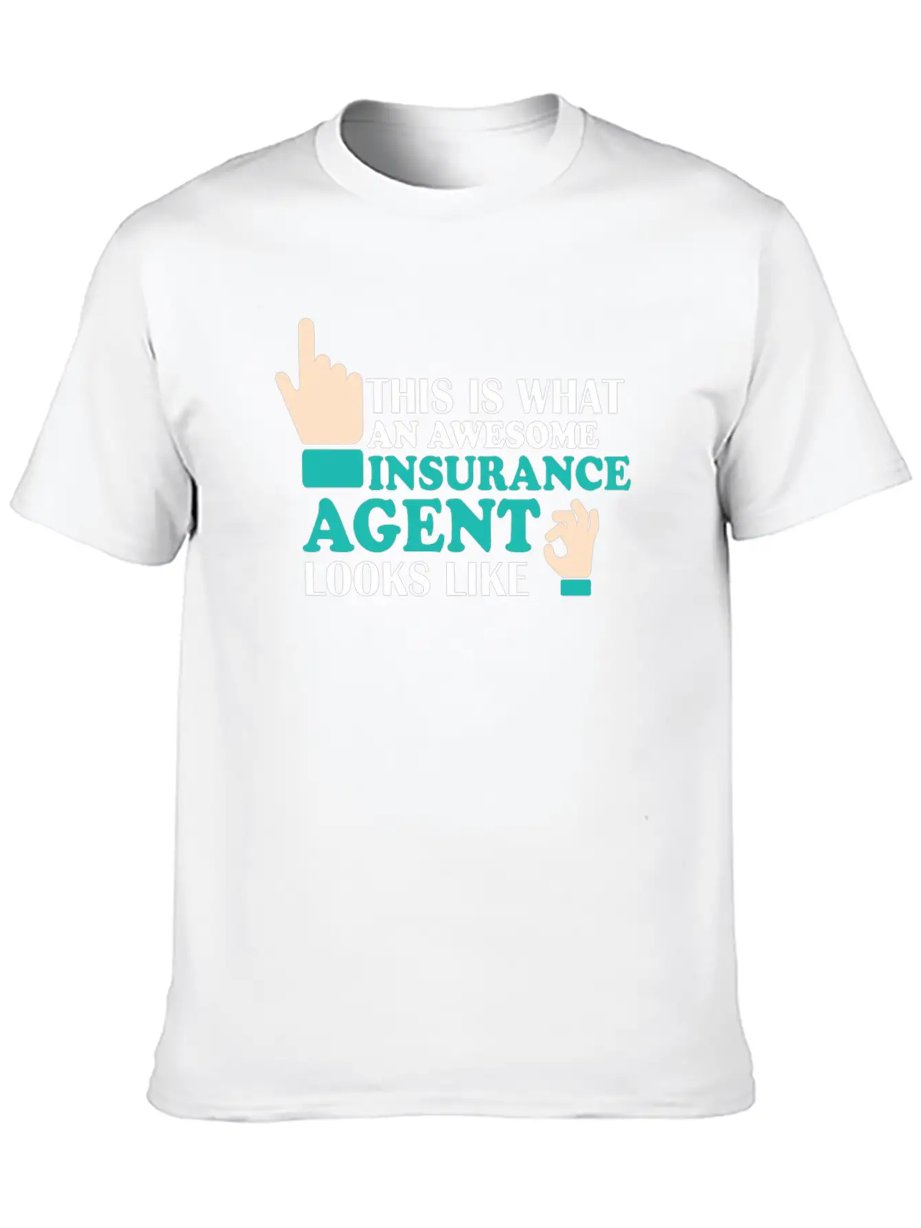 Insurance Agent - This Is What An Awesome Insuranc Stylish Everyday T-Shirt – Unisex Basic Cotton Tee