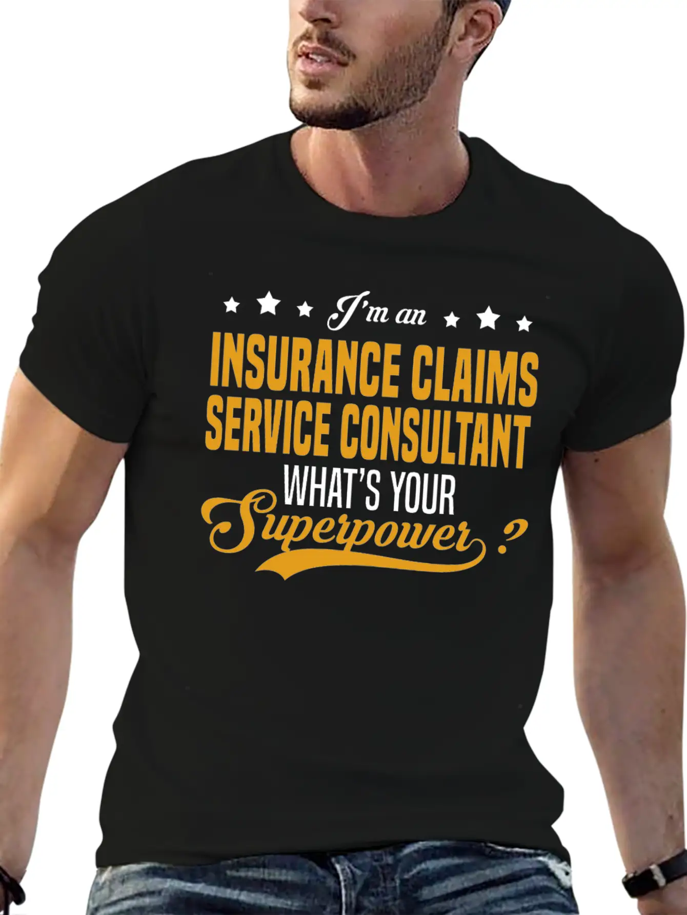 Insurance Claims Service Consultant Stylish Everyday T-Shirt – Unisex Basic Cotton Tee