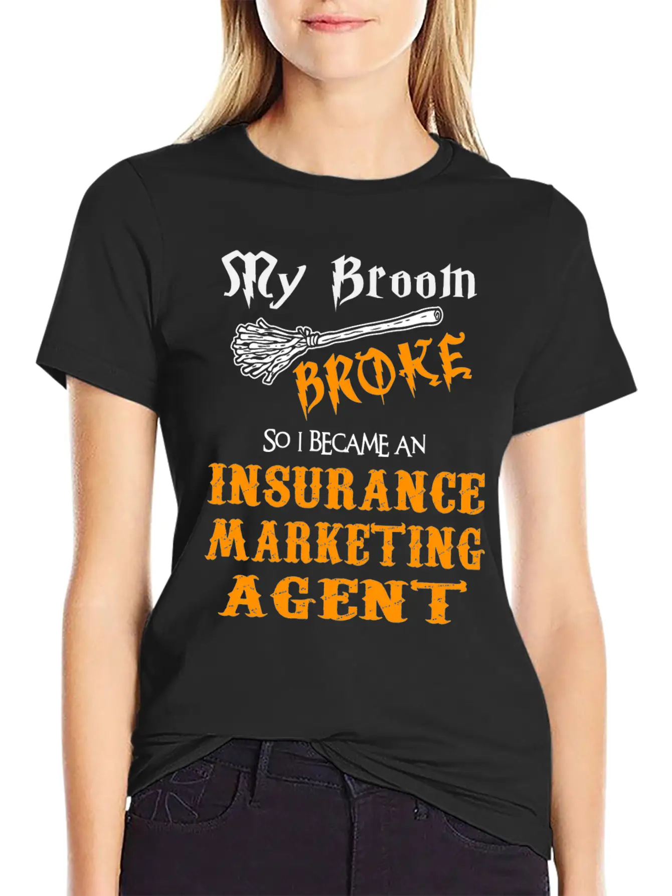 Insurance Marketing Agent Stylish Everyday T-Shirt – Unisex Basic Cotton Tee