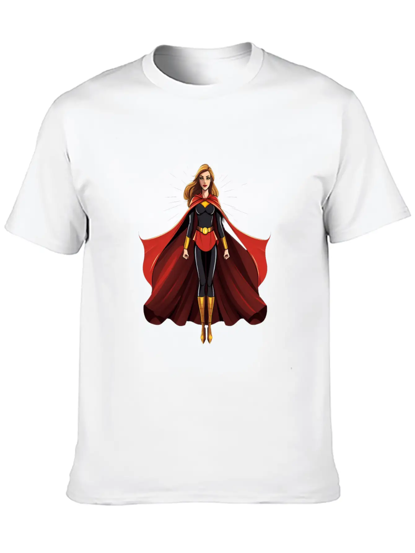International Womens Day Woman Wearing Capes Stylish Everyday T-Shirt – Unisex Basic Cotton Tee