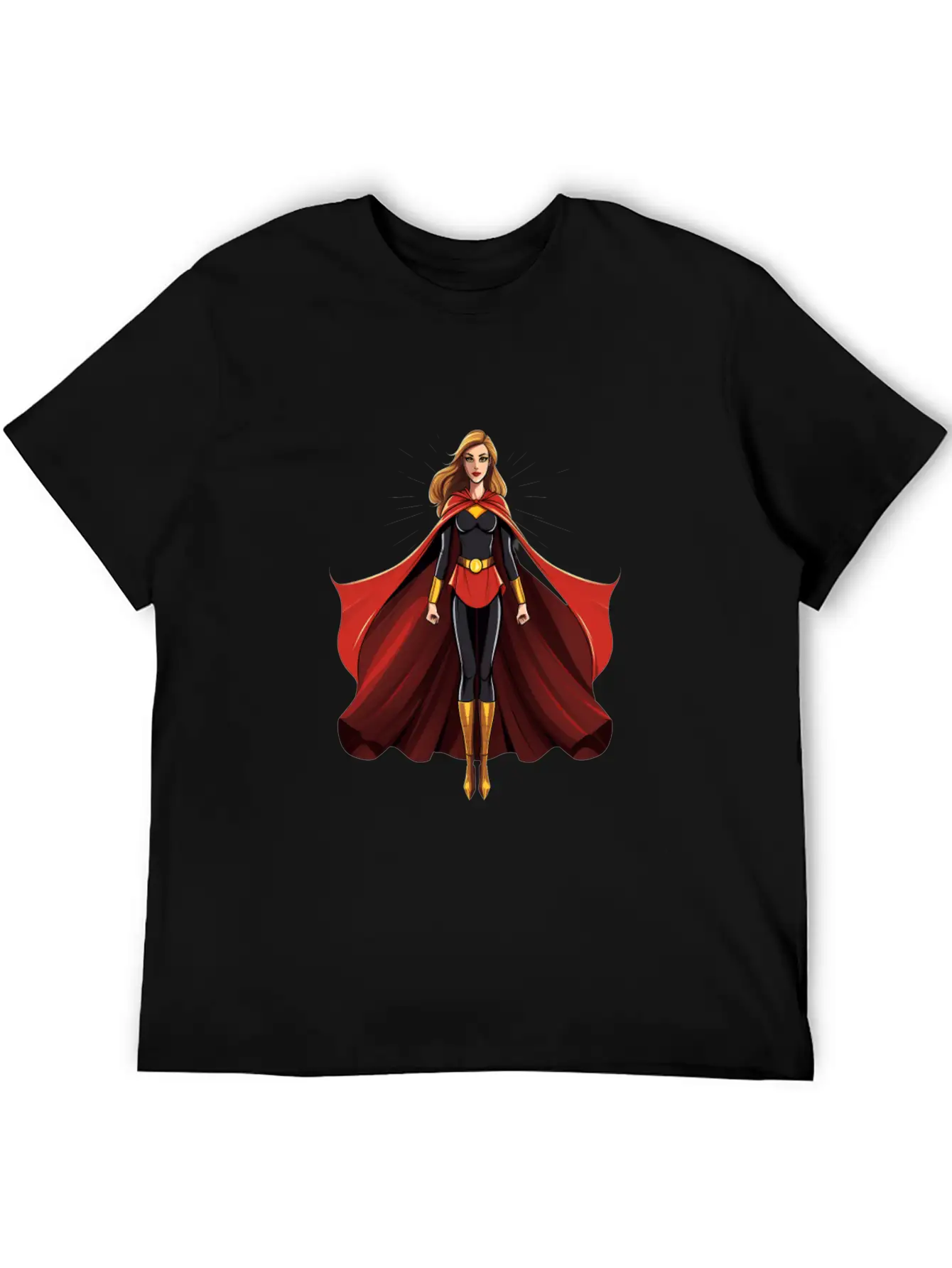 International Womens Day Woman Wearing Capes Stylish Everyday T-Shirt – Unisex Basic Cotton Tee