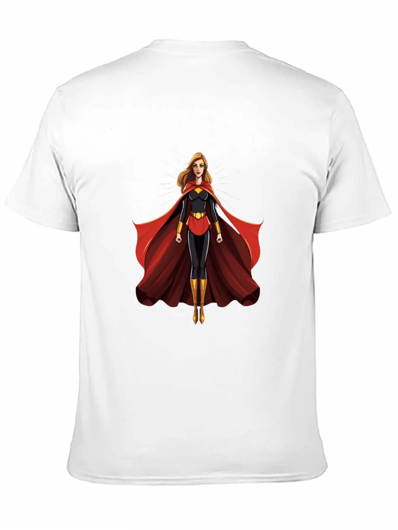 International Womens Day Woman Wearing Capes Stylish Everyday T-Shirt – Unisex Basic Cotton Tee