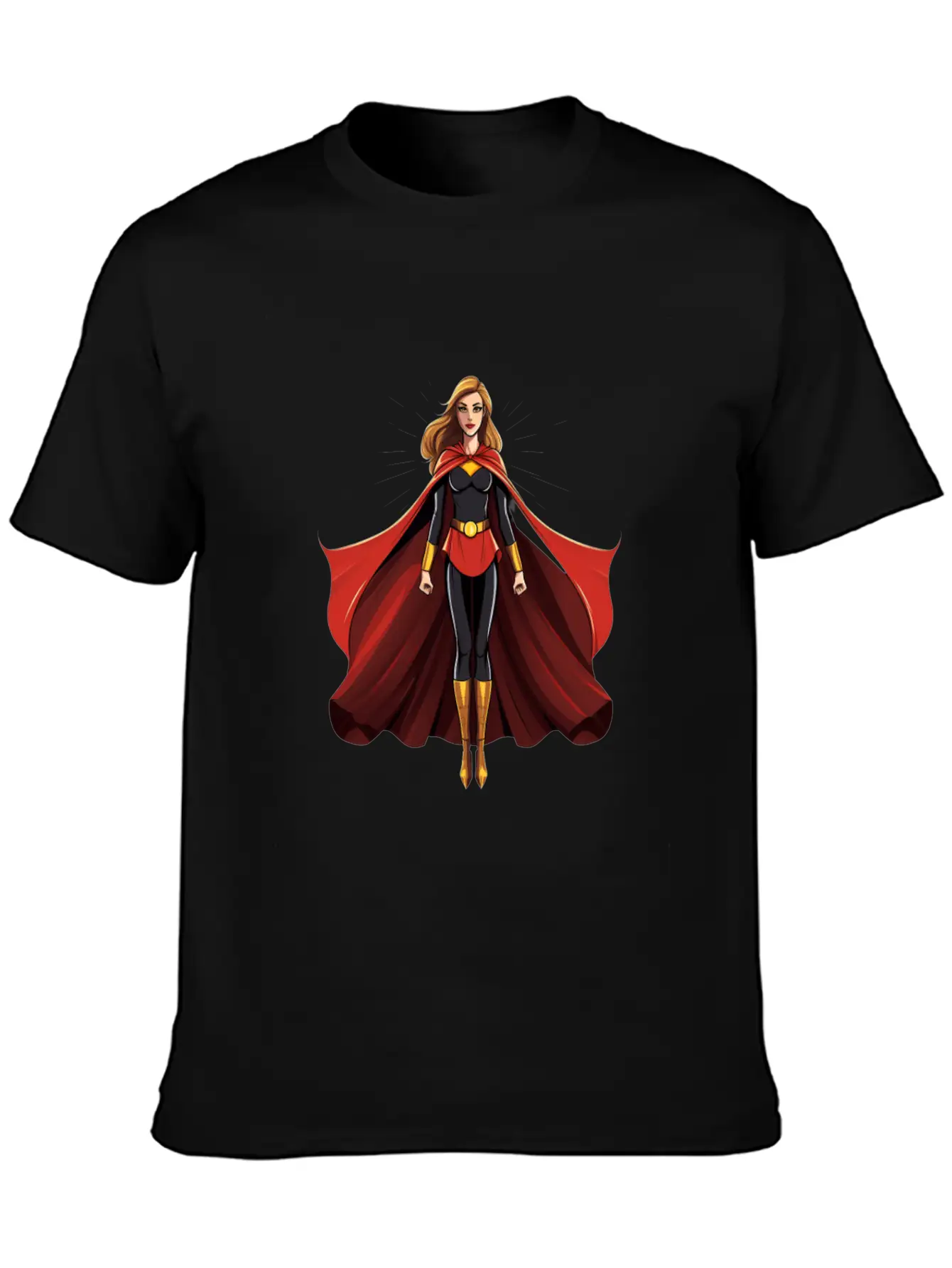 International Womens Day Woman Wearing Capes Stylish Everyday T-Shirt – Unisex Basic Cotton Tee