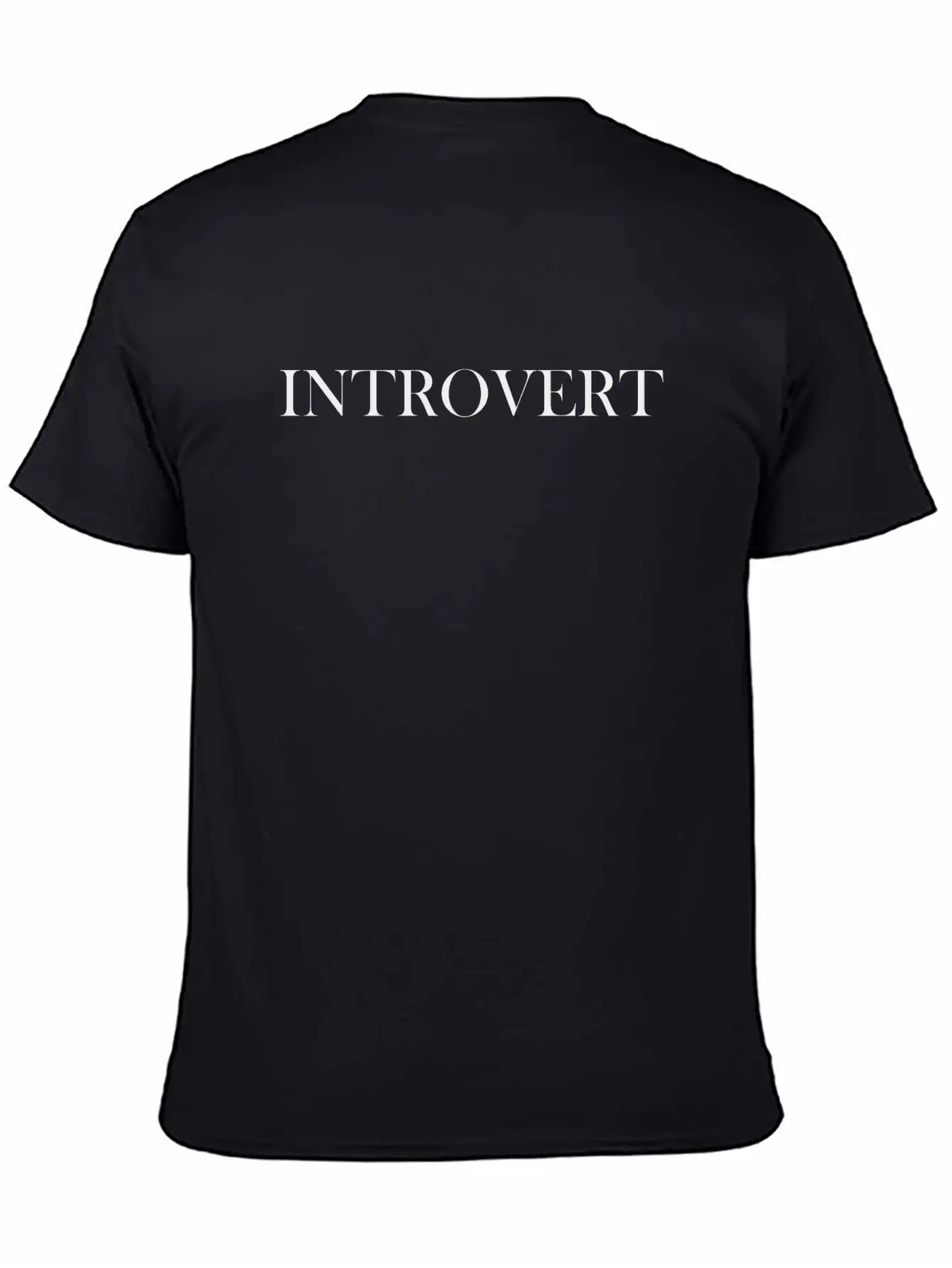 Introvert Stylish Everyday T-Shirt – Unisex Basic Cotton Tee