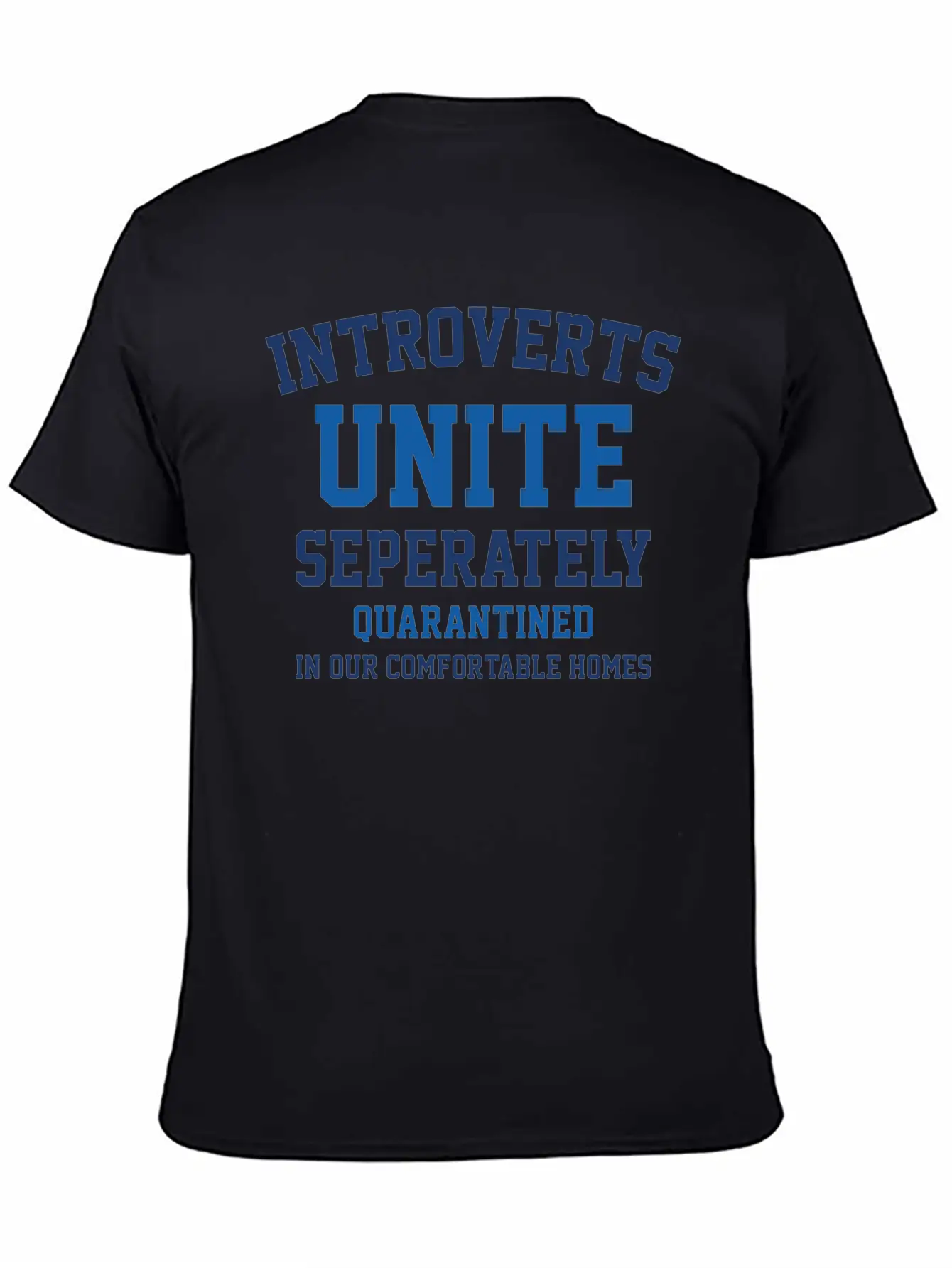 Introverts Unite Quarantine Relaxed Everyday Tee – Lightweight And Durable Cotton