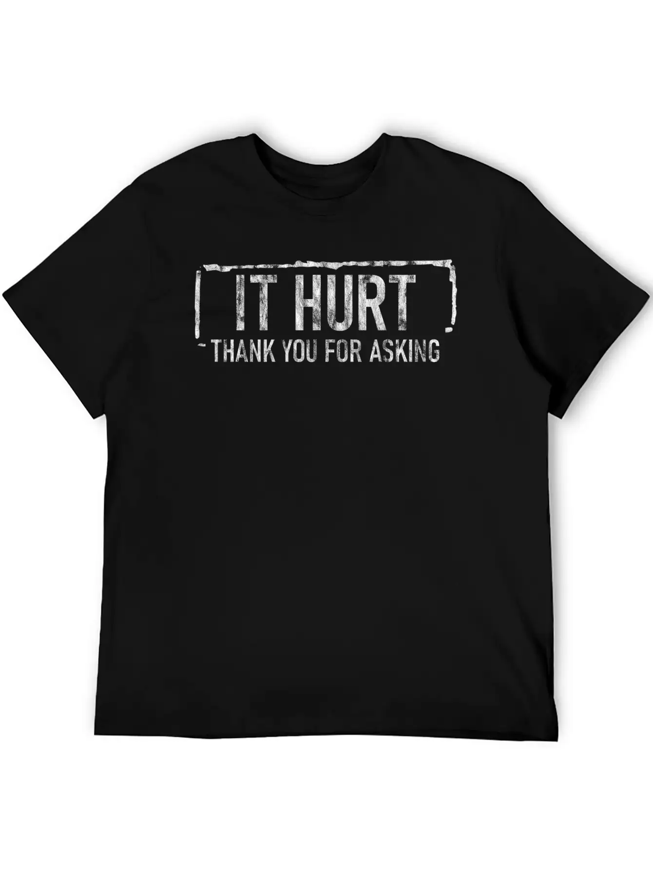 It Hurt, Thank You For Asking 2 Basic Graphic T-Shirt – Daily Comfort In Soft Cotton