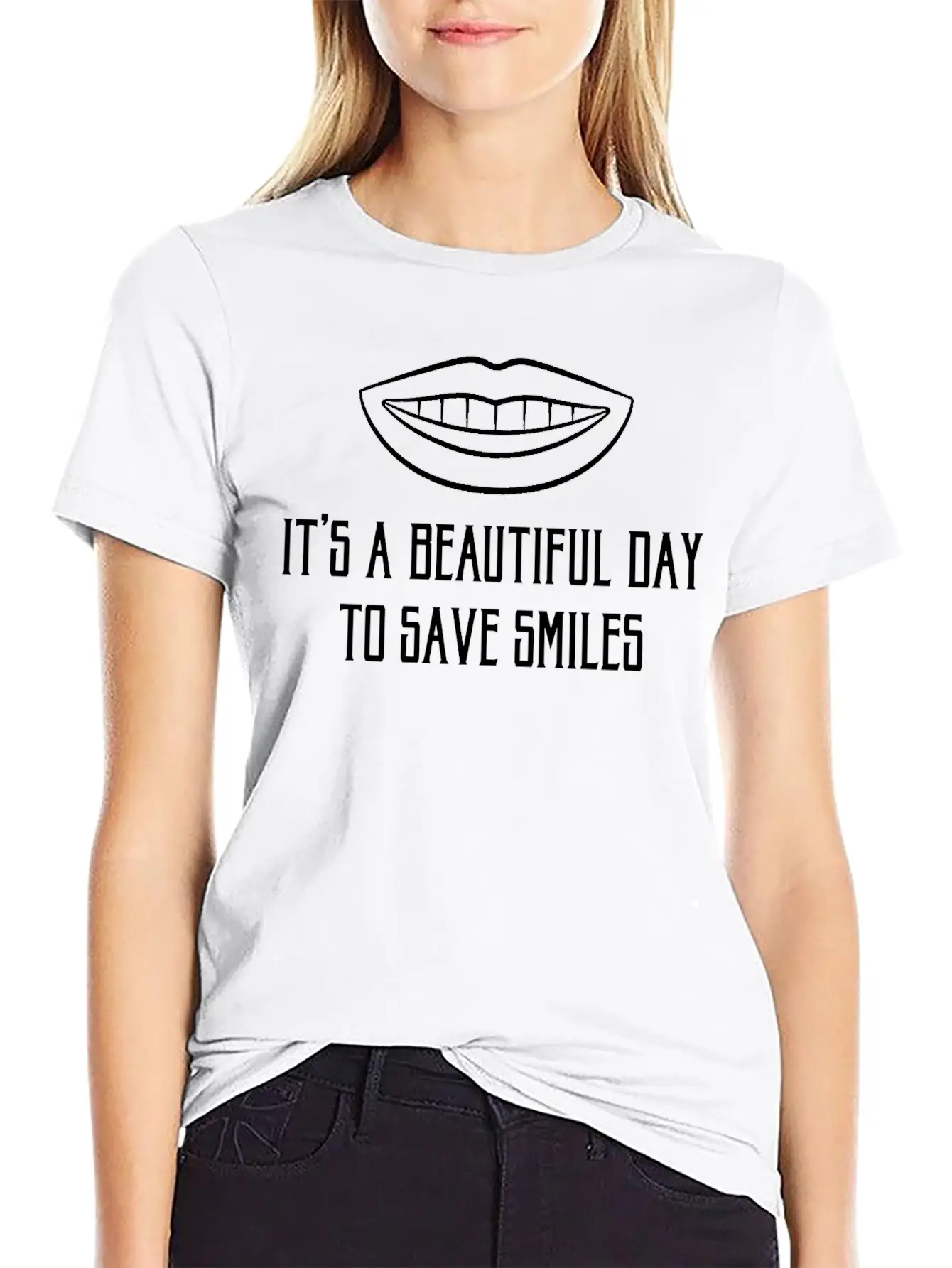 It's A Beautiful Day To Save Smiles Stylish Everyday T-Shirt – Unisex Basic Cotton Tee