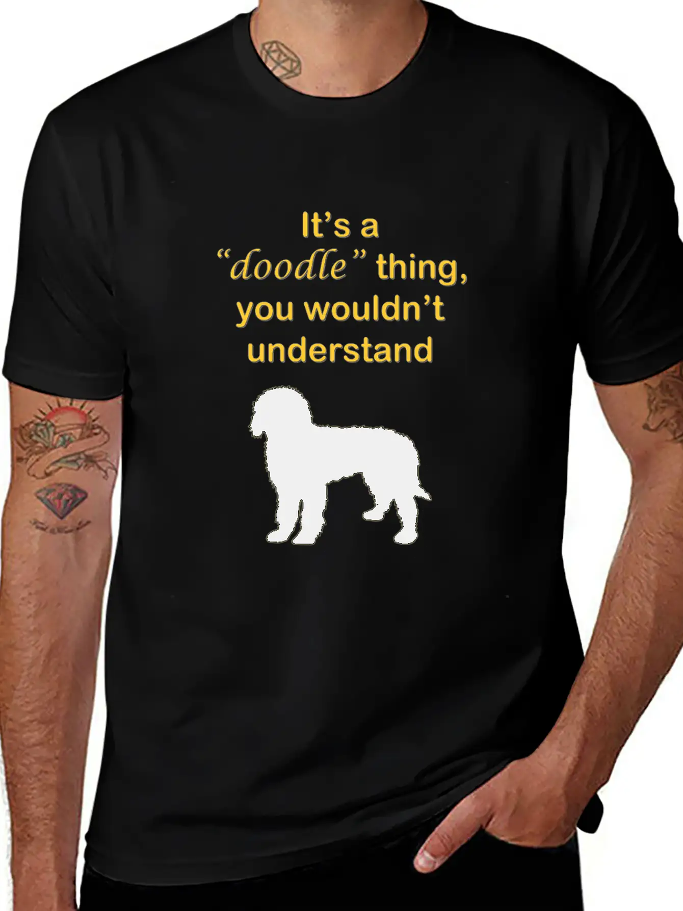 It's A Doodle Thing.. Relaxed Everyday Tee – Lightweight And Durable Cotton