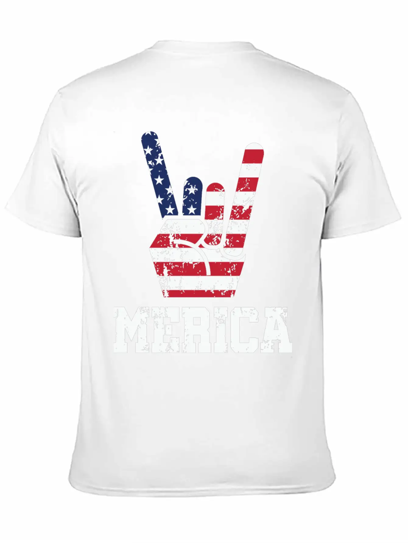 It's America Not Merican't. Funny Usa Patriot Basic Graphic T-Shirt – Daily Comfort In Soft Cotton