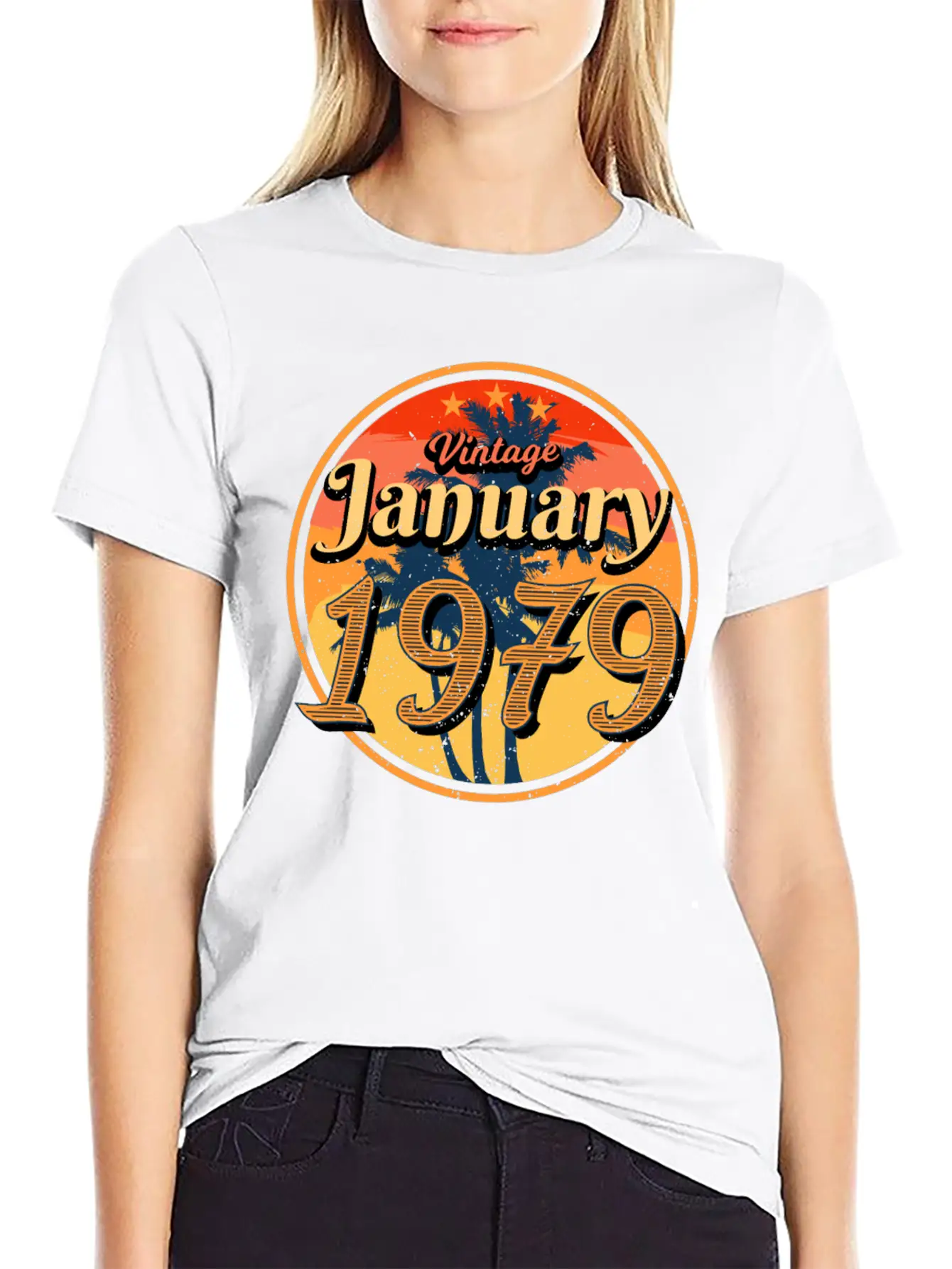January 1979 Retro Gift Basic Graphic T-Shirt – Daily Comfort In Soft Cotton