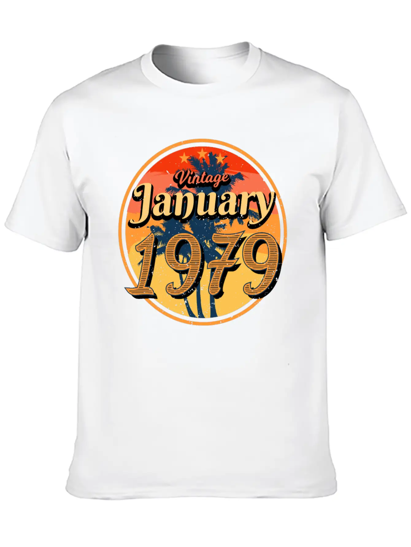 January 1979 Retro Gift Basic Graphic T-Shirt – Daily Comfort In Soft Cotton