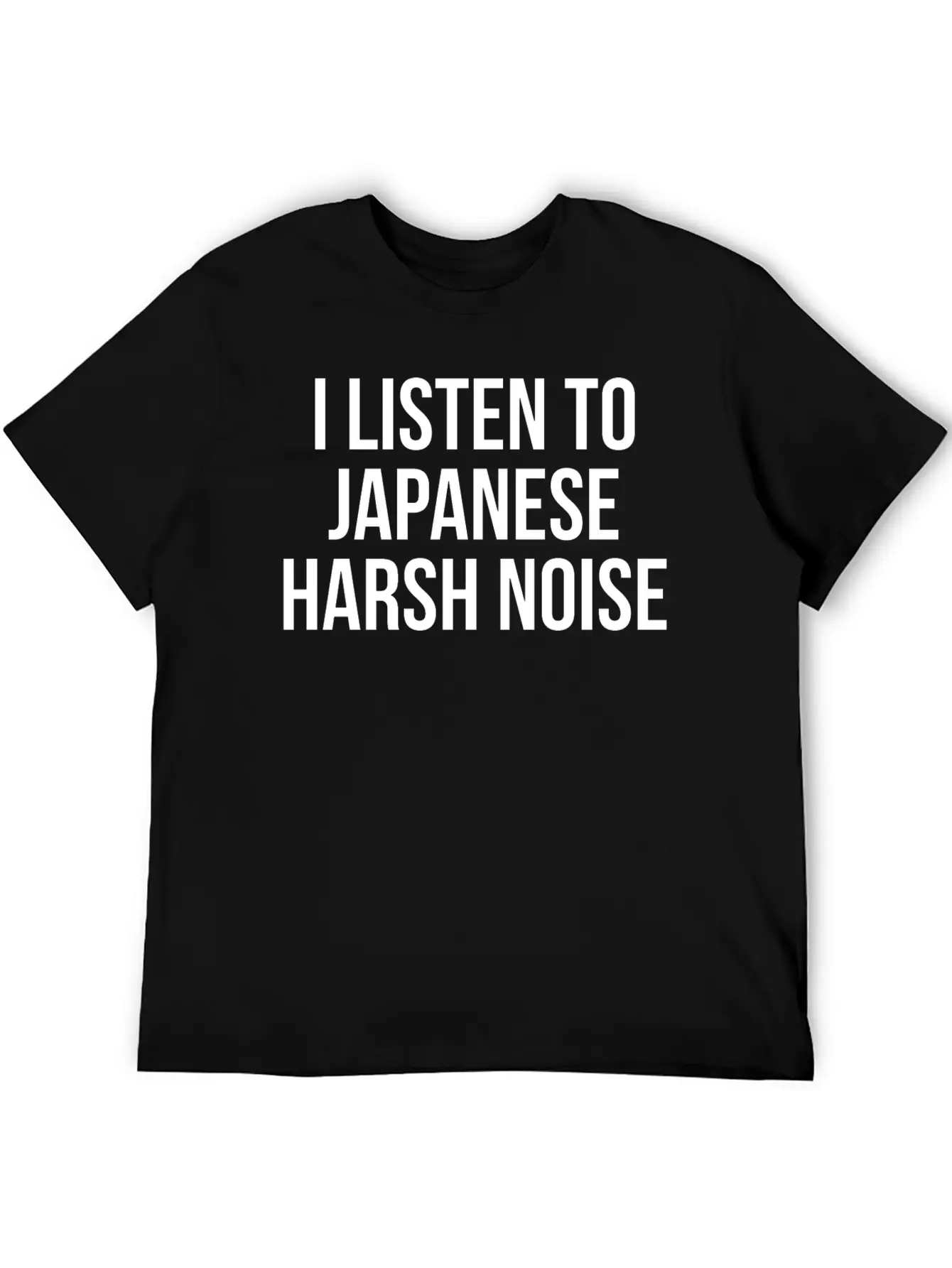 Japanese Harsh Noise Music Noise Fans Basic Graphic T-Shirt – Daily Comfort In Soft Cotton