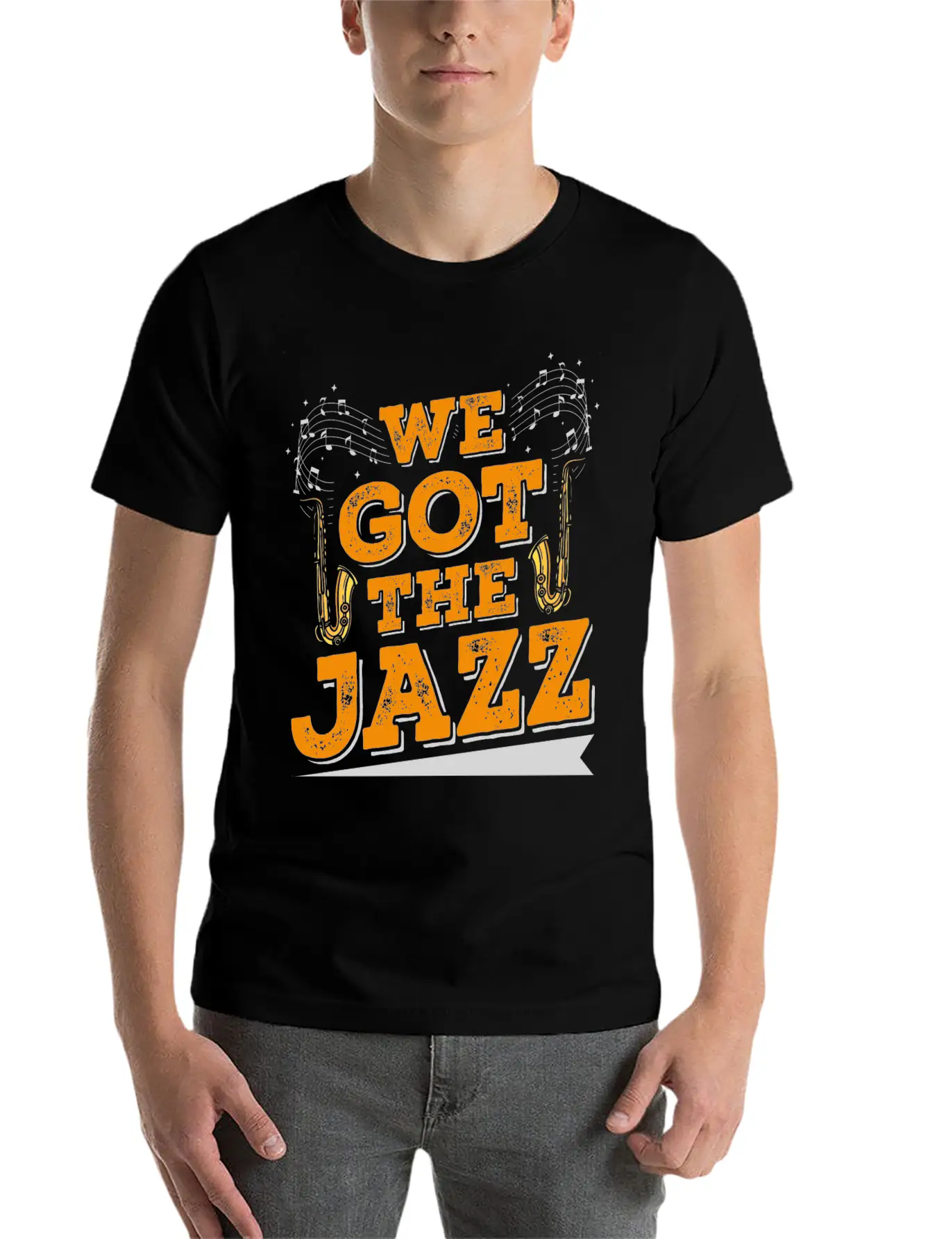 Jazz Music Classical Musician Basic Graphic T-Shirt – Daily Comfort In Soft Cotton