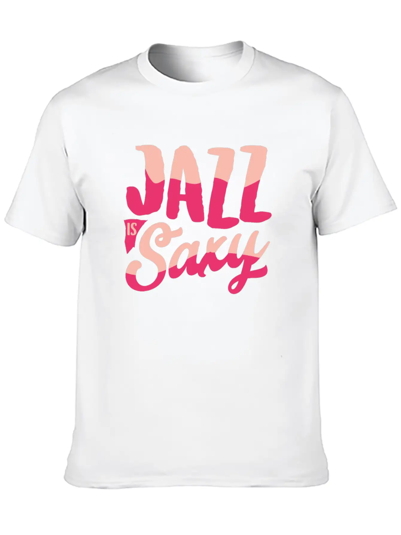 Jazz Saxophone Stylish Everyday T-Shirt – Unisex Basic Cotton Tee