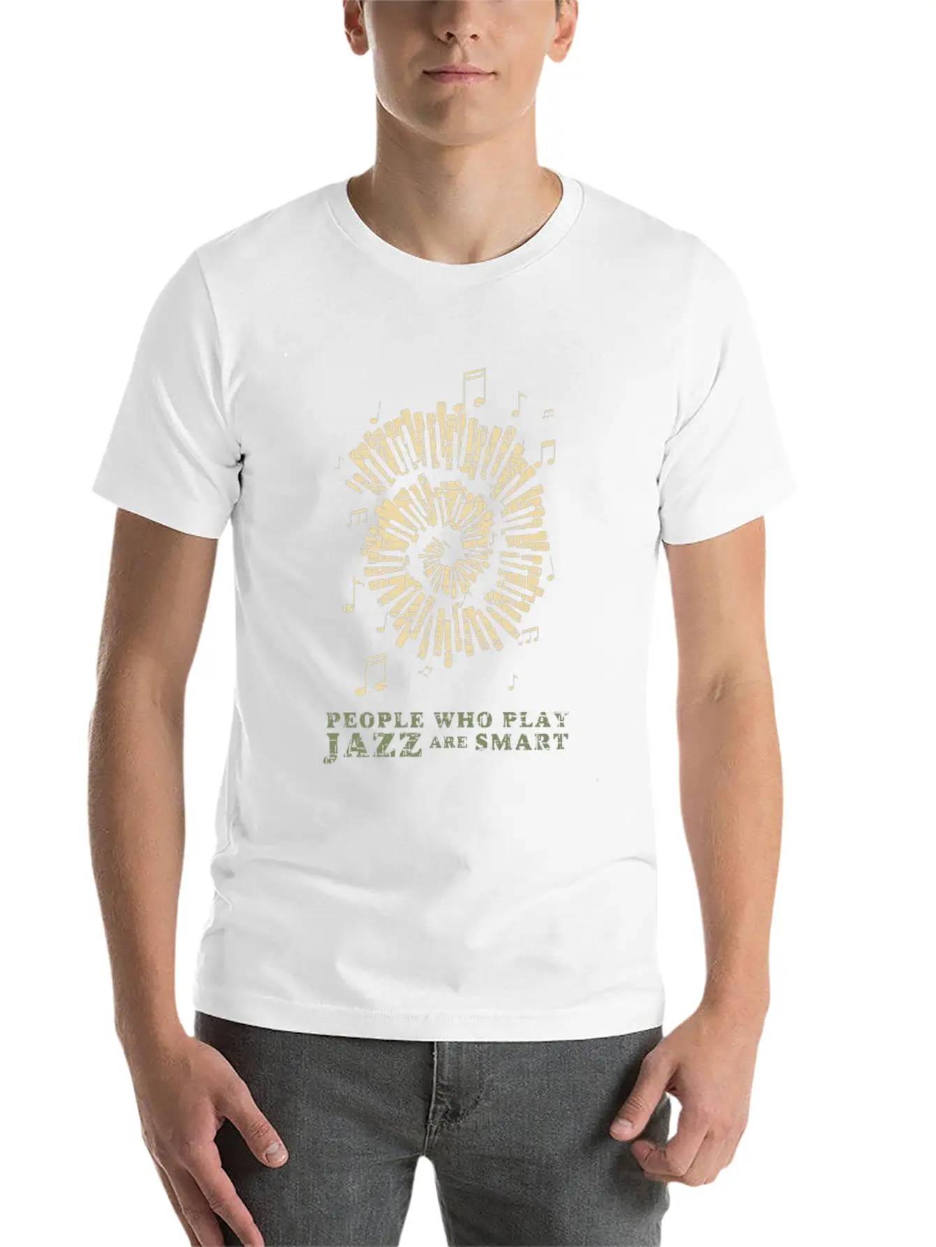 Jazz Stylish Everyday T-Shirt – Unisex Basic Cotton Tee