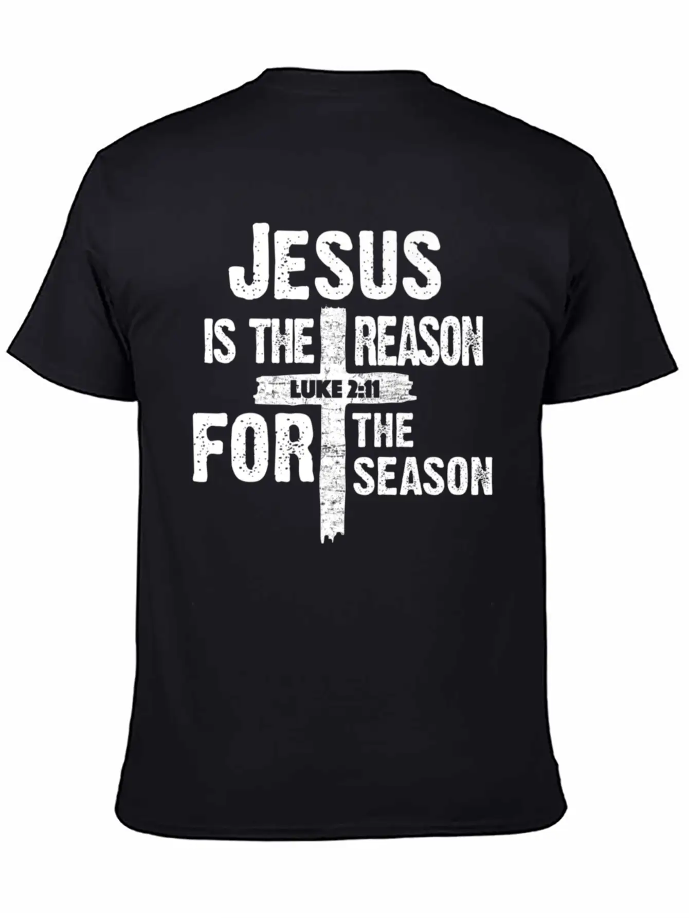 Jesus Is The Reason For The Season Basic Graphic T-Shirt – Daily Comfort In Soft Cotton