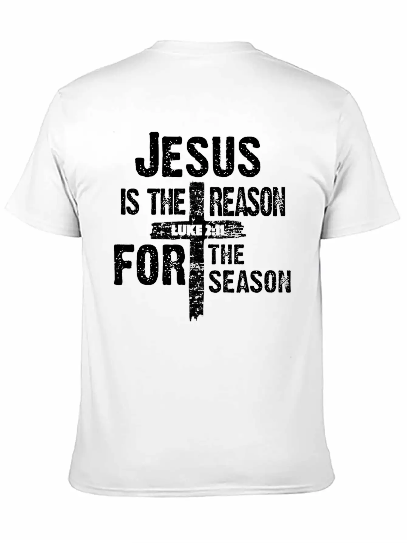 Jesus Is The Reason For The Season Basic Graphic T-Shirt – Daily Comfort In Soft Cotton