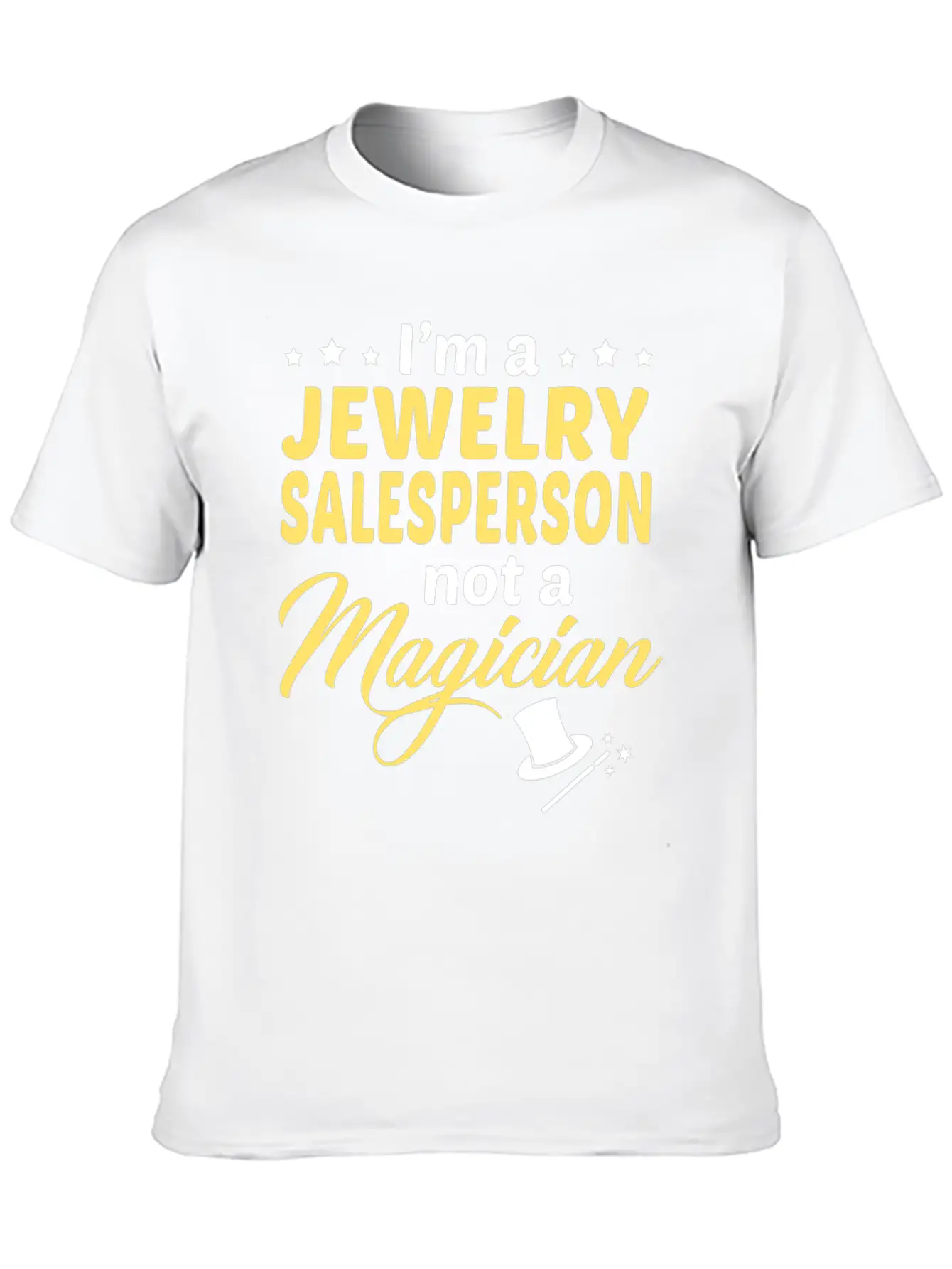 Jewelry Salesperson Stylish Everyday T-Shirt – Unisex Basic Cotton Tee