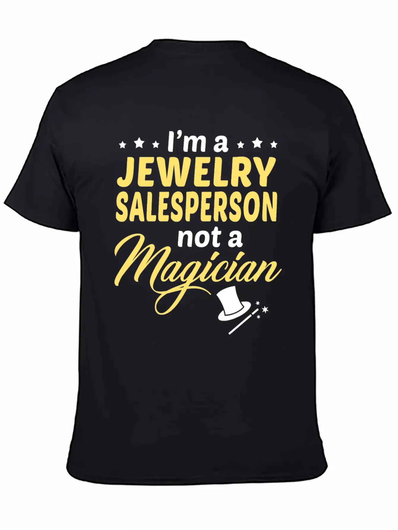 Jewelry Salesperson Stylish Everyday T-Shirt – Unisex Basic Cotton Tee